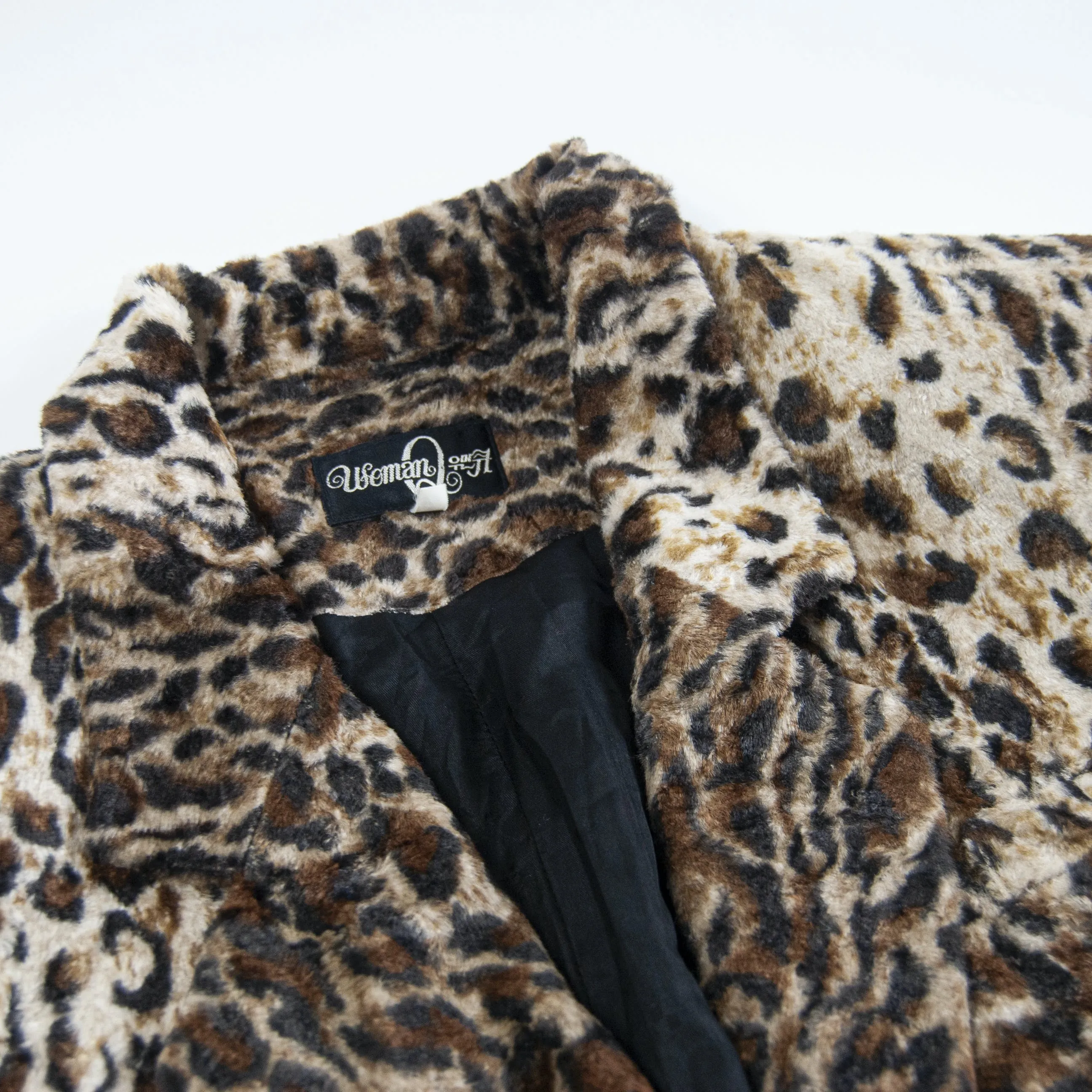 00's Plush Cheetah Blazer by Woman Q