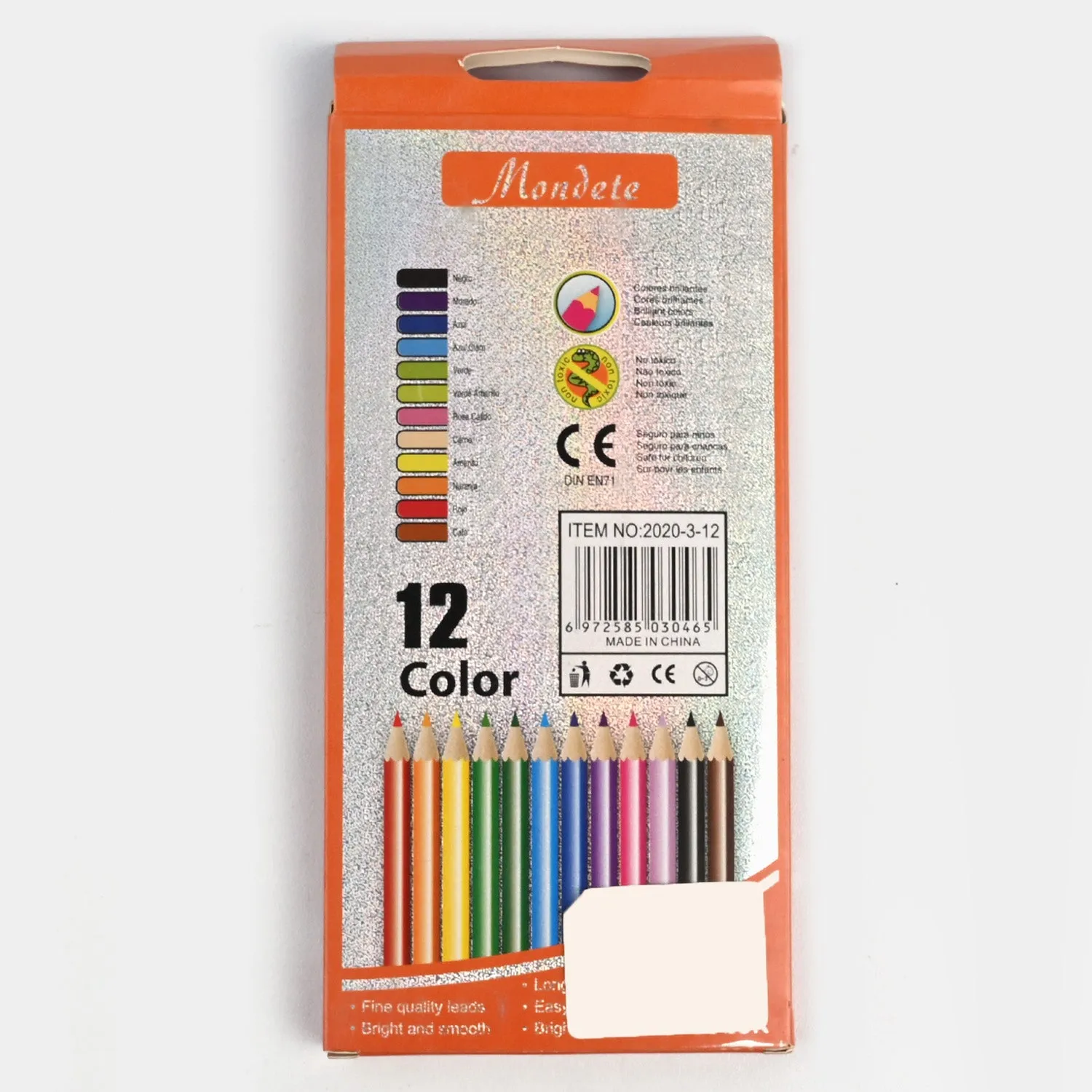 12 Color Pencils FOR KIDS