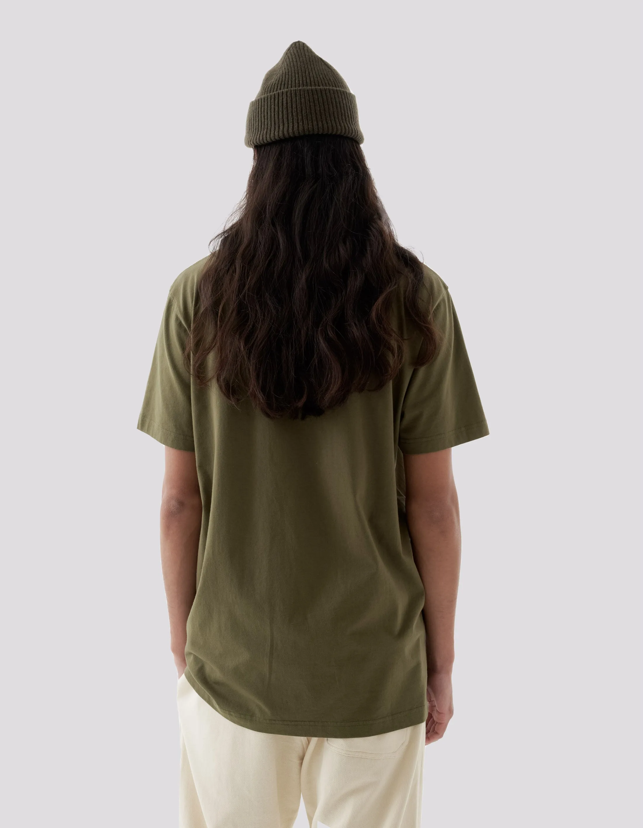 1265 Maharishi Cloud Temple T-Shirt Olive