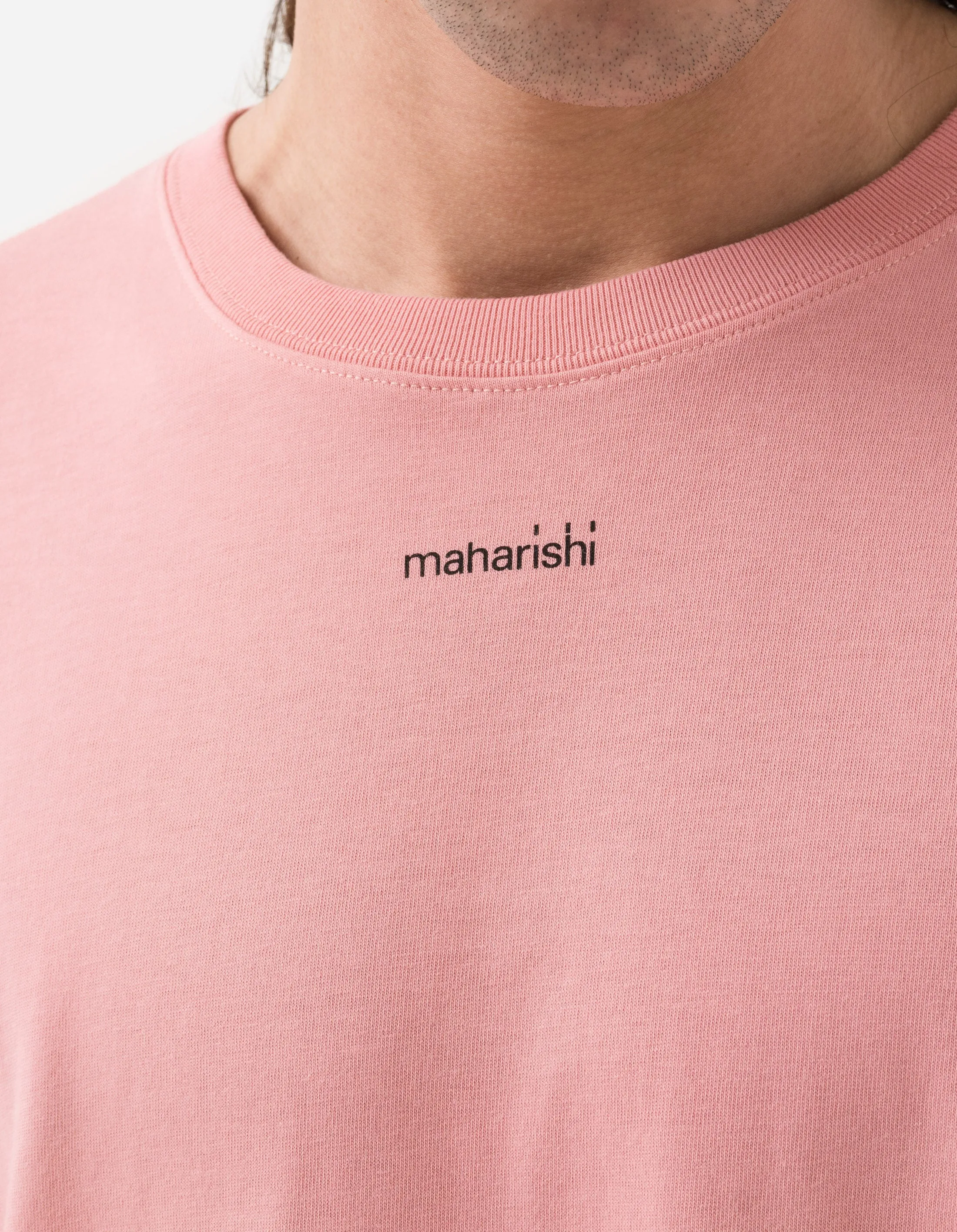 1307 Micro Maharishi T-Shirt Flag Pink