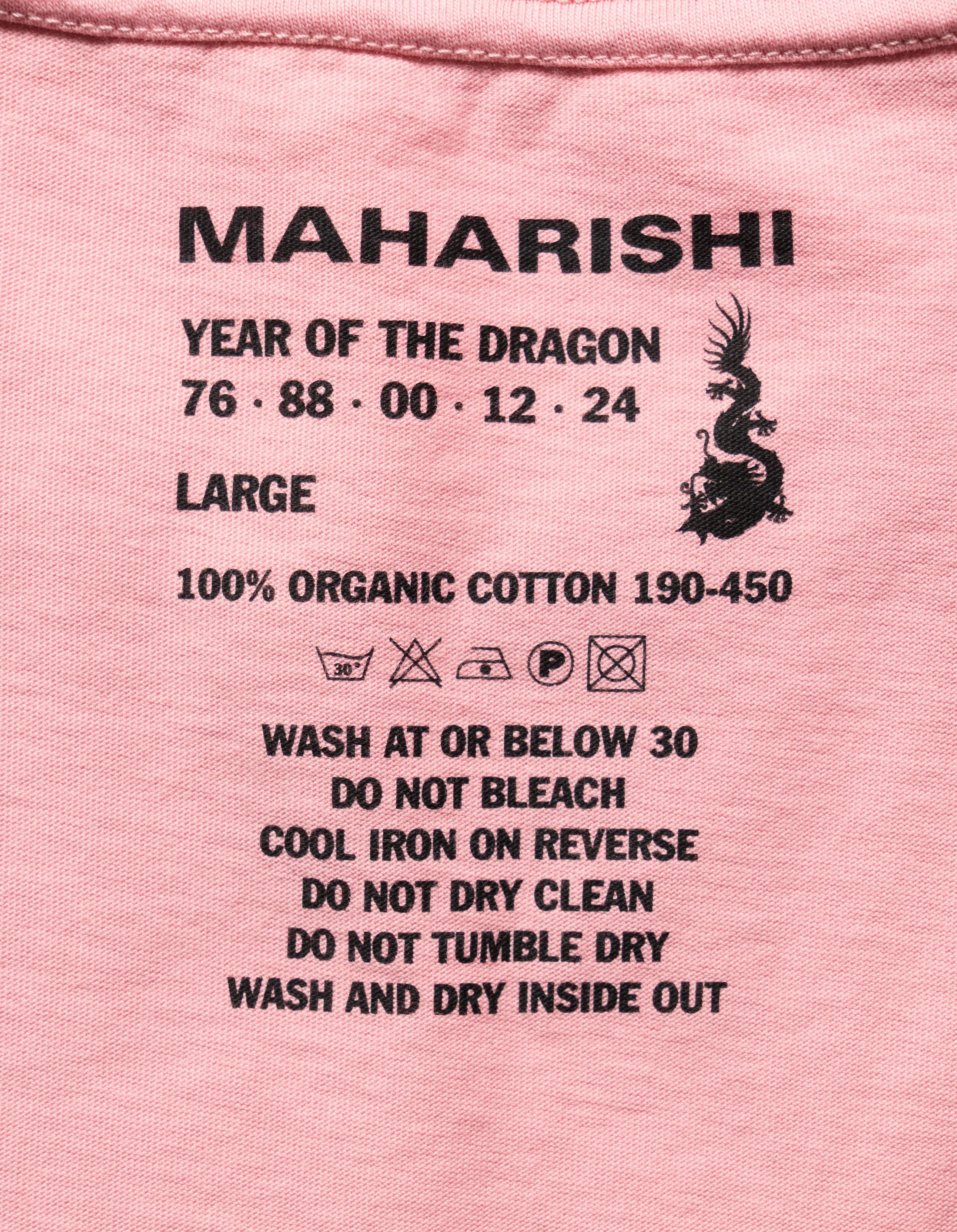 1307 Micro Maharishi T-Shirt Flag Pink