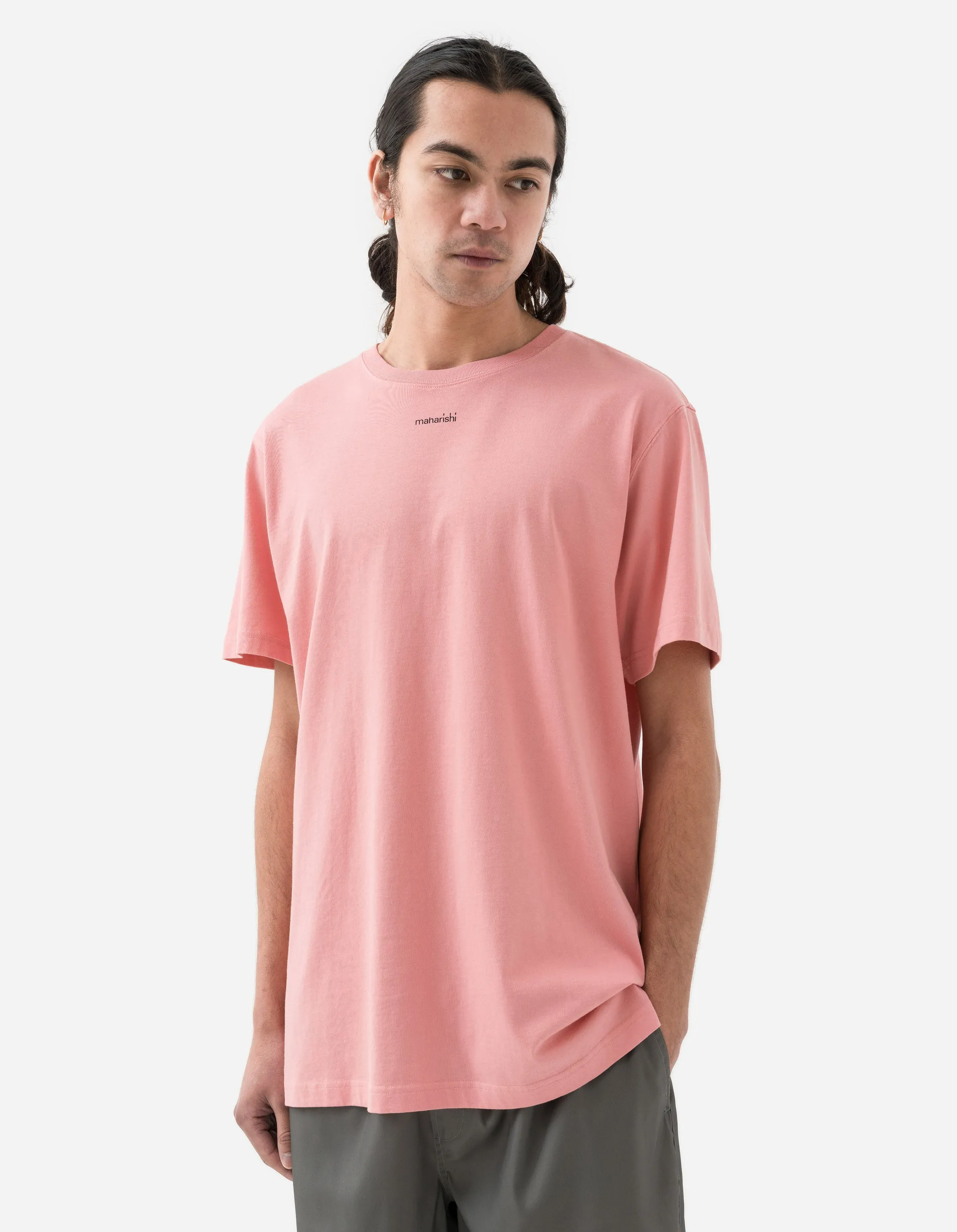 1307 Micro Maharishi T-Shirt Flag Pink