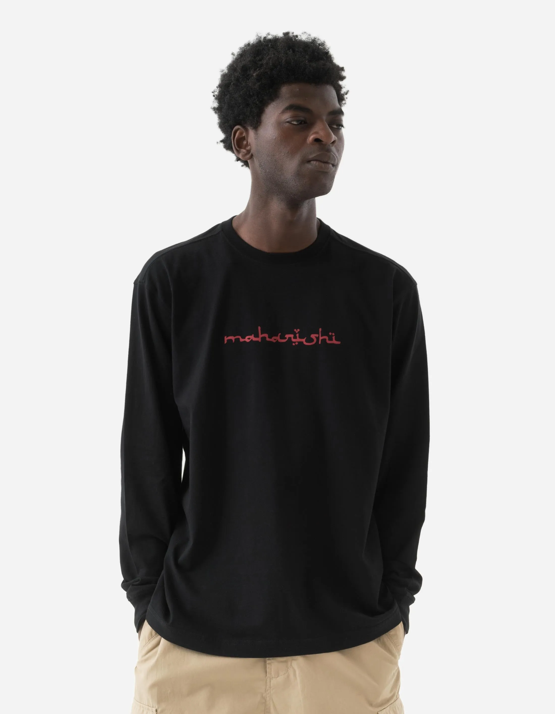 1352 Thar Maharishi L/S T-Shirt Black