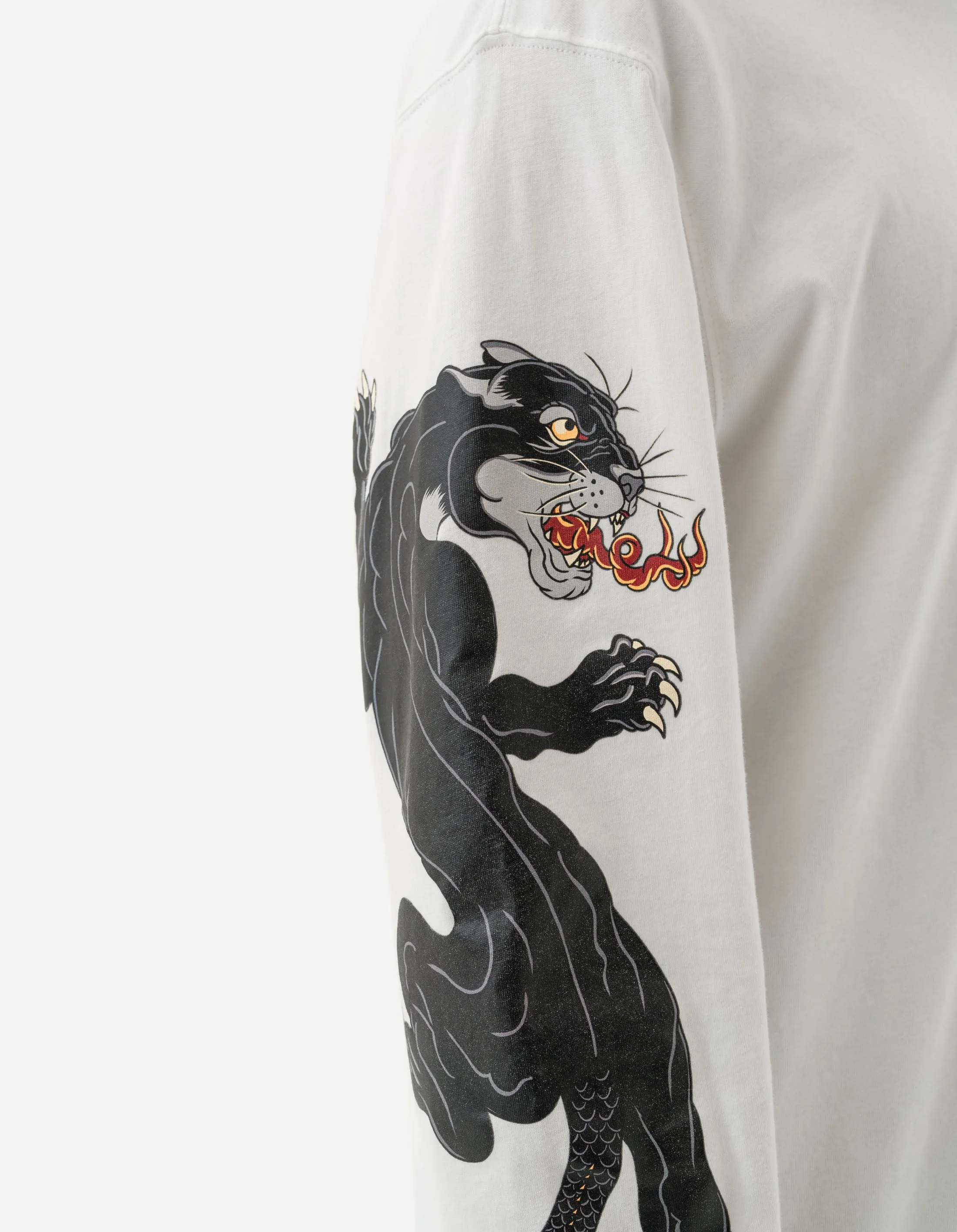 1387 Duality Panther L/S T-Shirt White