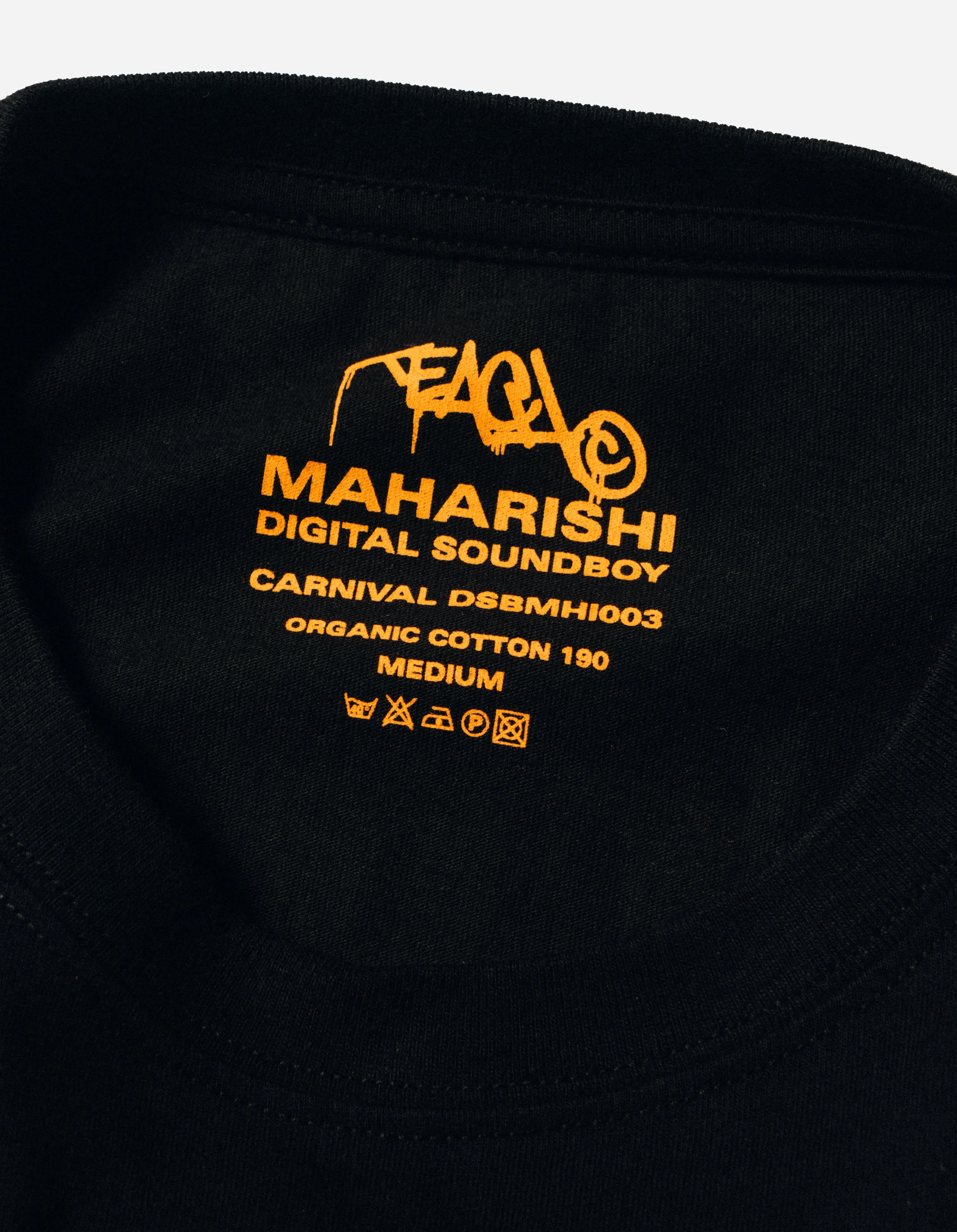 1552 Maharishi x Digital SoundBoy T-Shirt Black