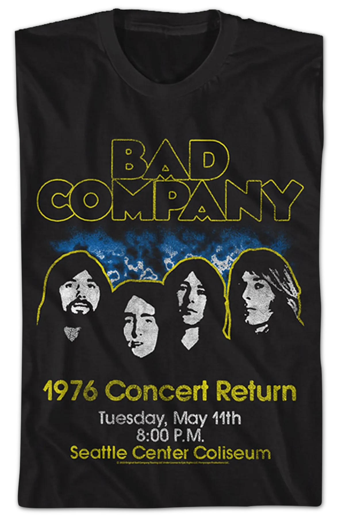 1976 Concert Bad Company T-Shirt