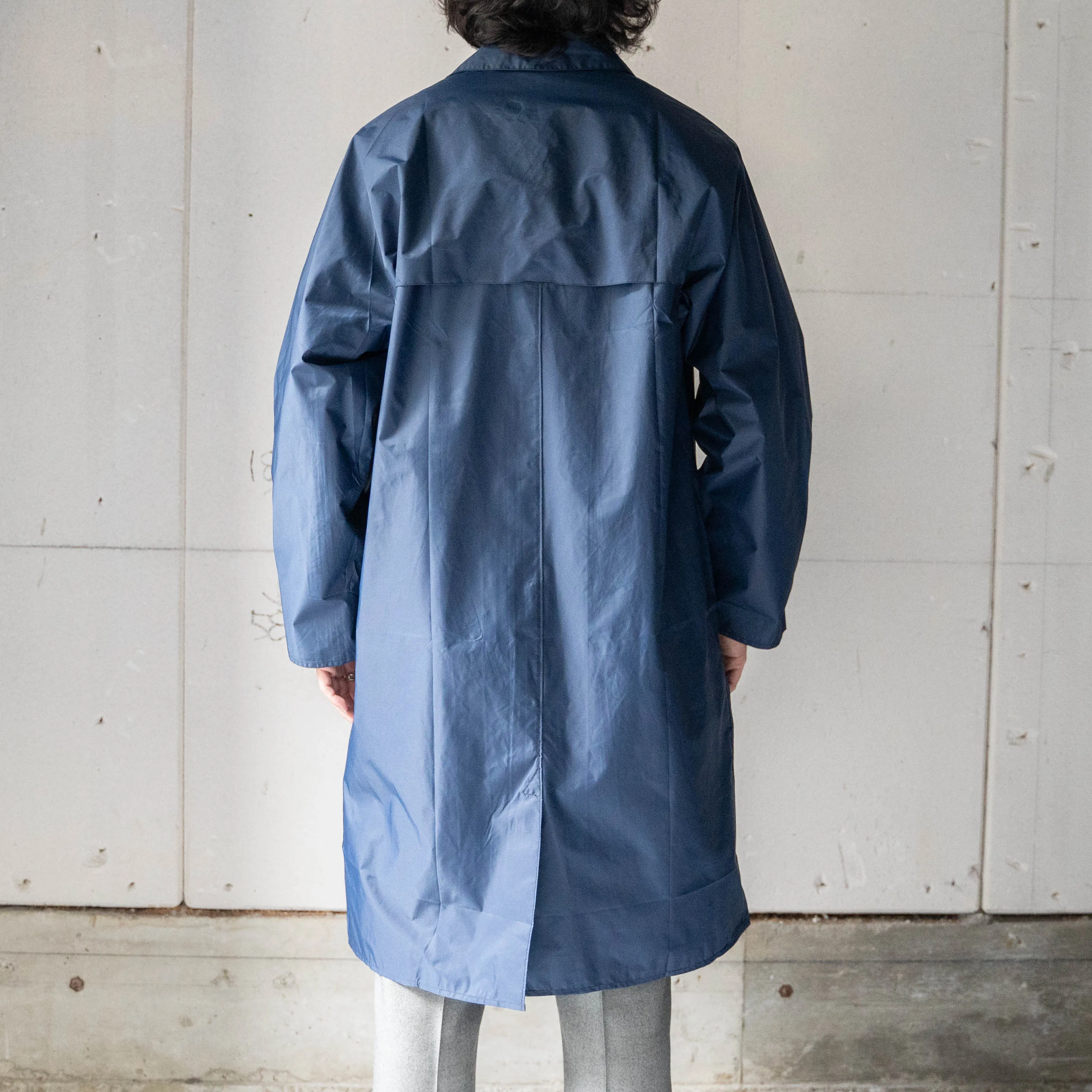 1980-90s French military nylon rain coat 'dead stock'