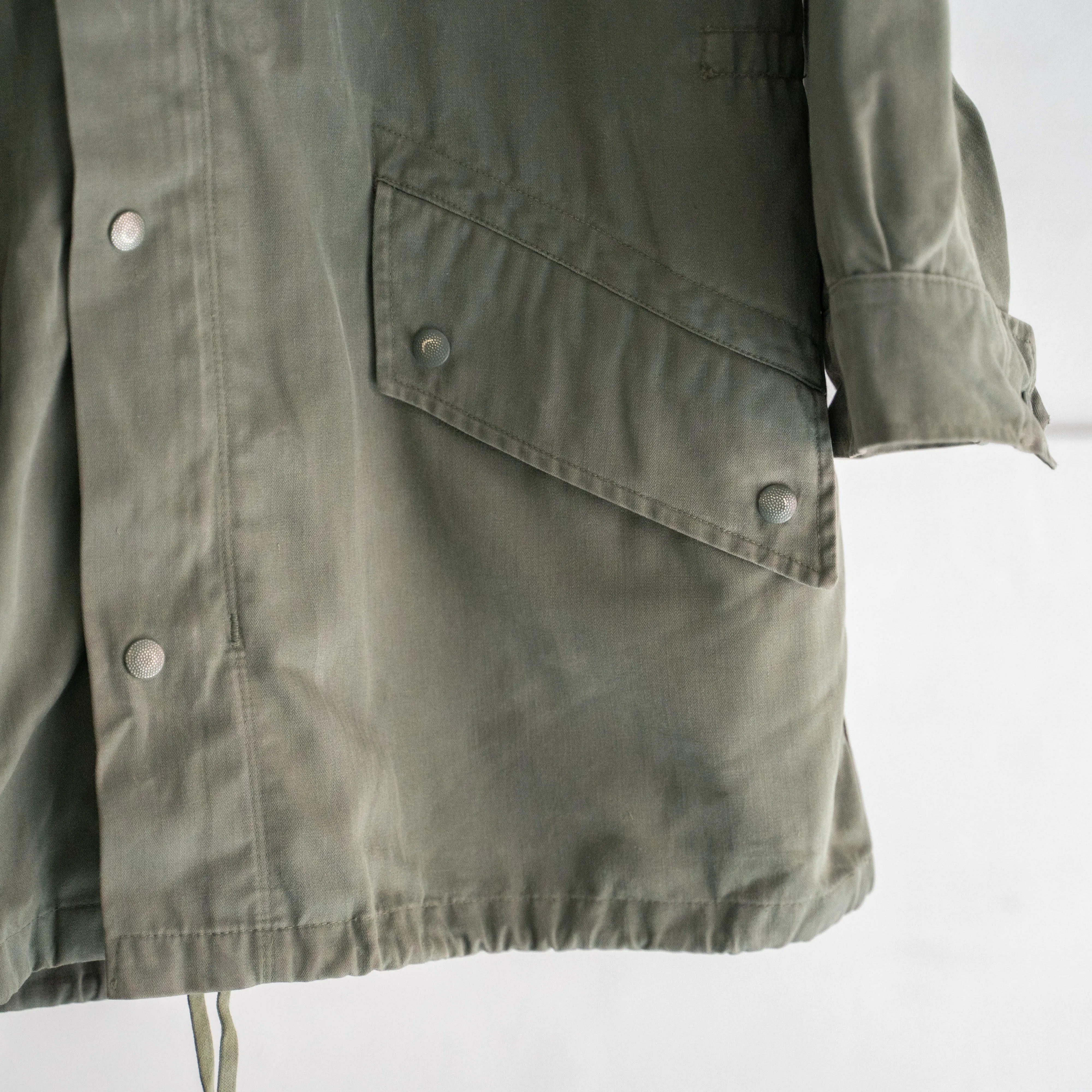 1980s French military F1 parka 'mint condition' -with liner-