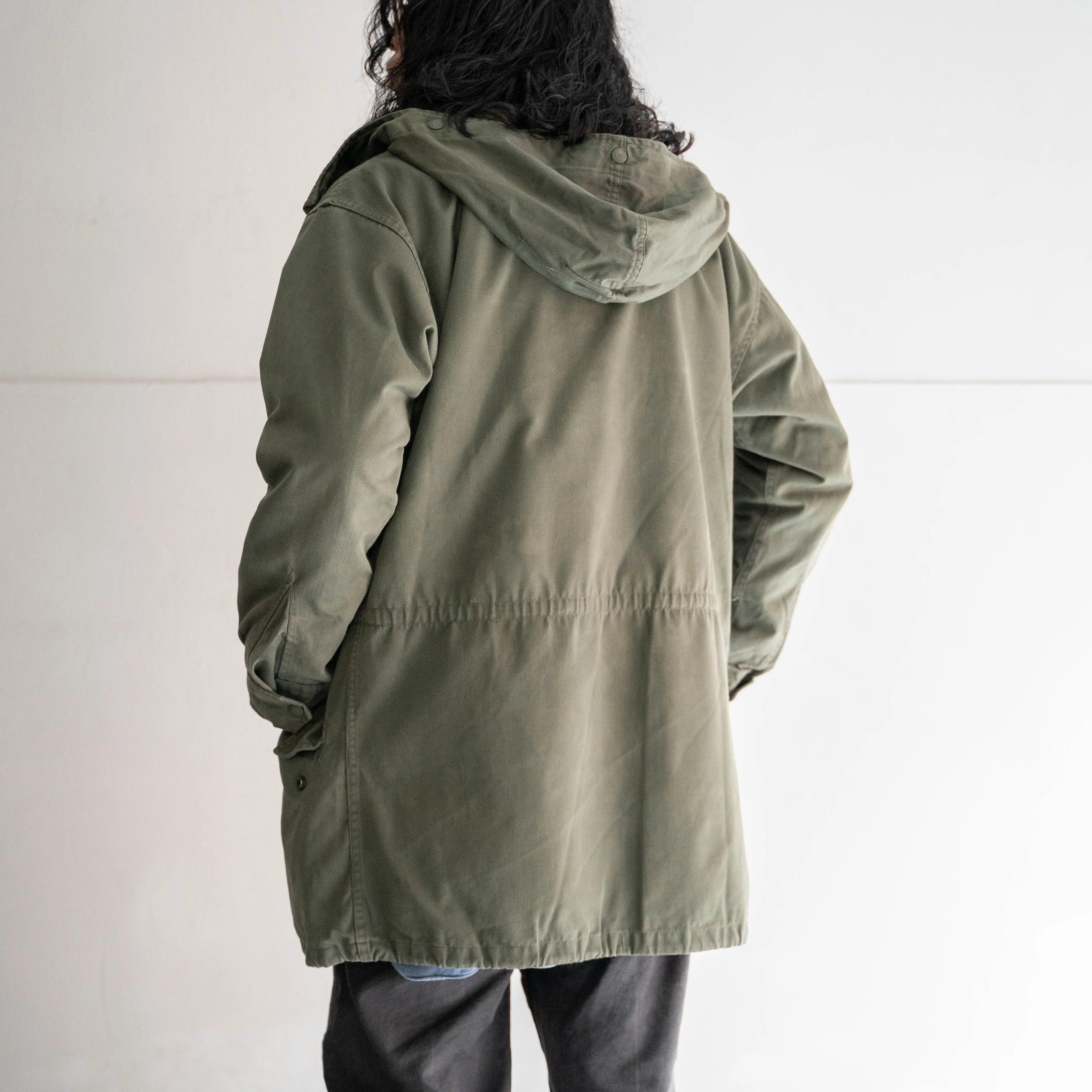 1980s French military F1 parka 'mint condition' -with liner-