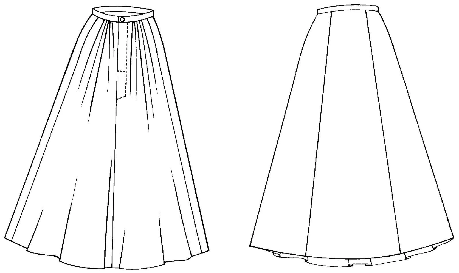 209 Walking Skirt