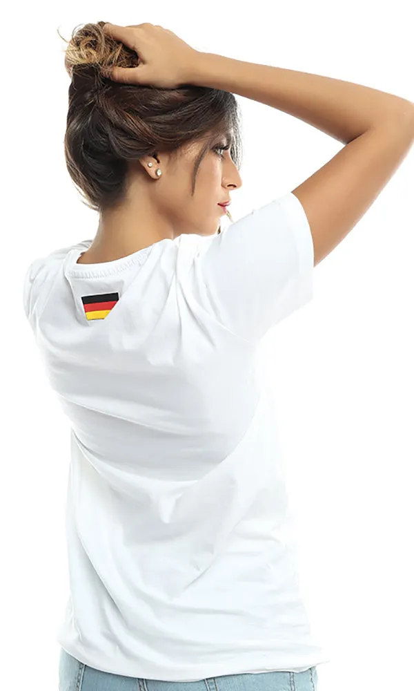 47954 Unisex Germany World Cup T-Shirt - White