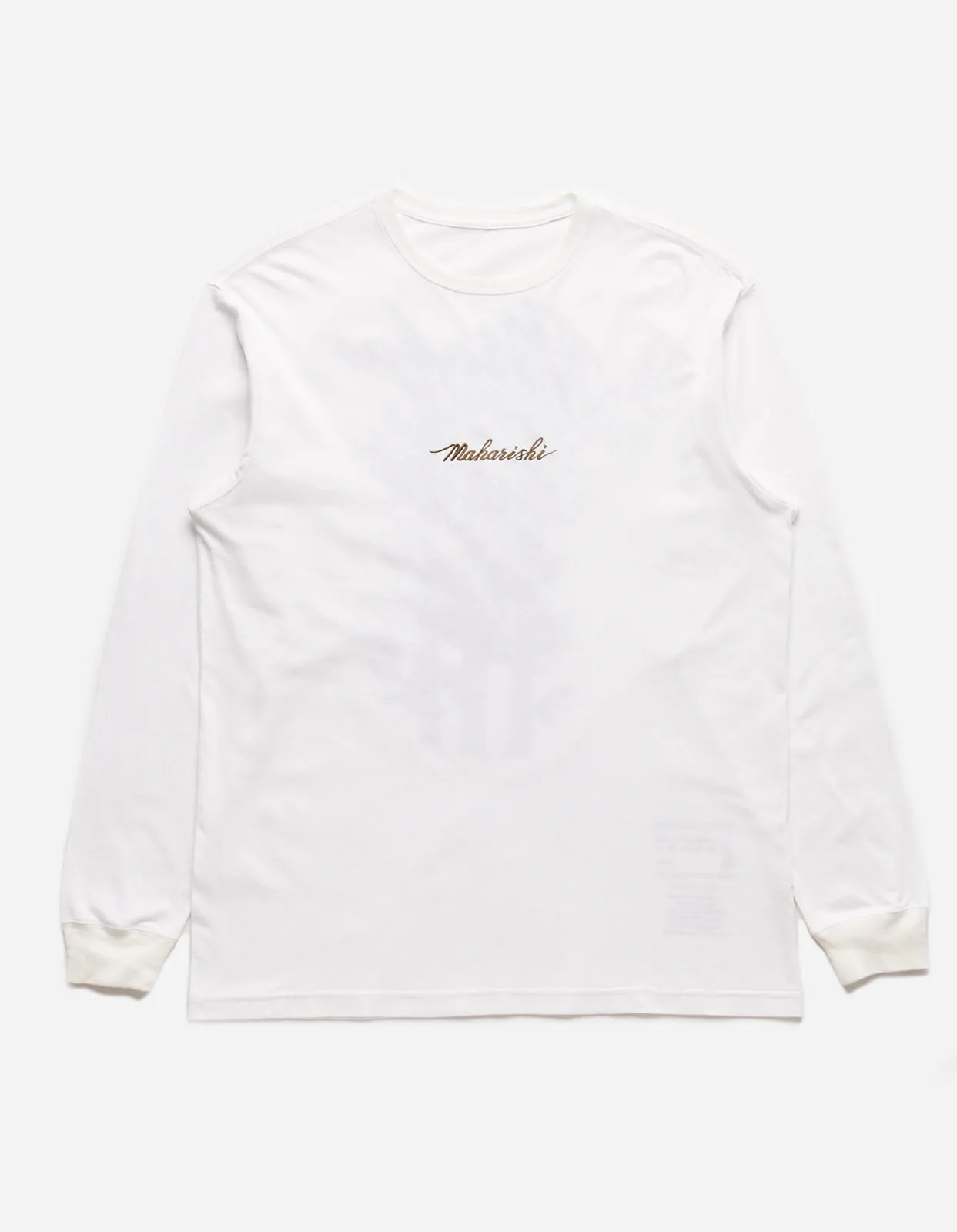 5080 Dragon Bamboo L/S T-Shirt White