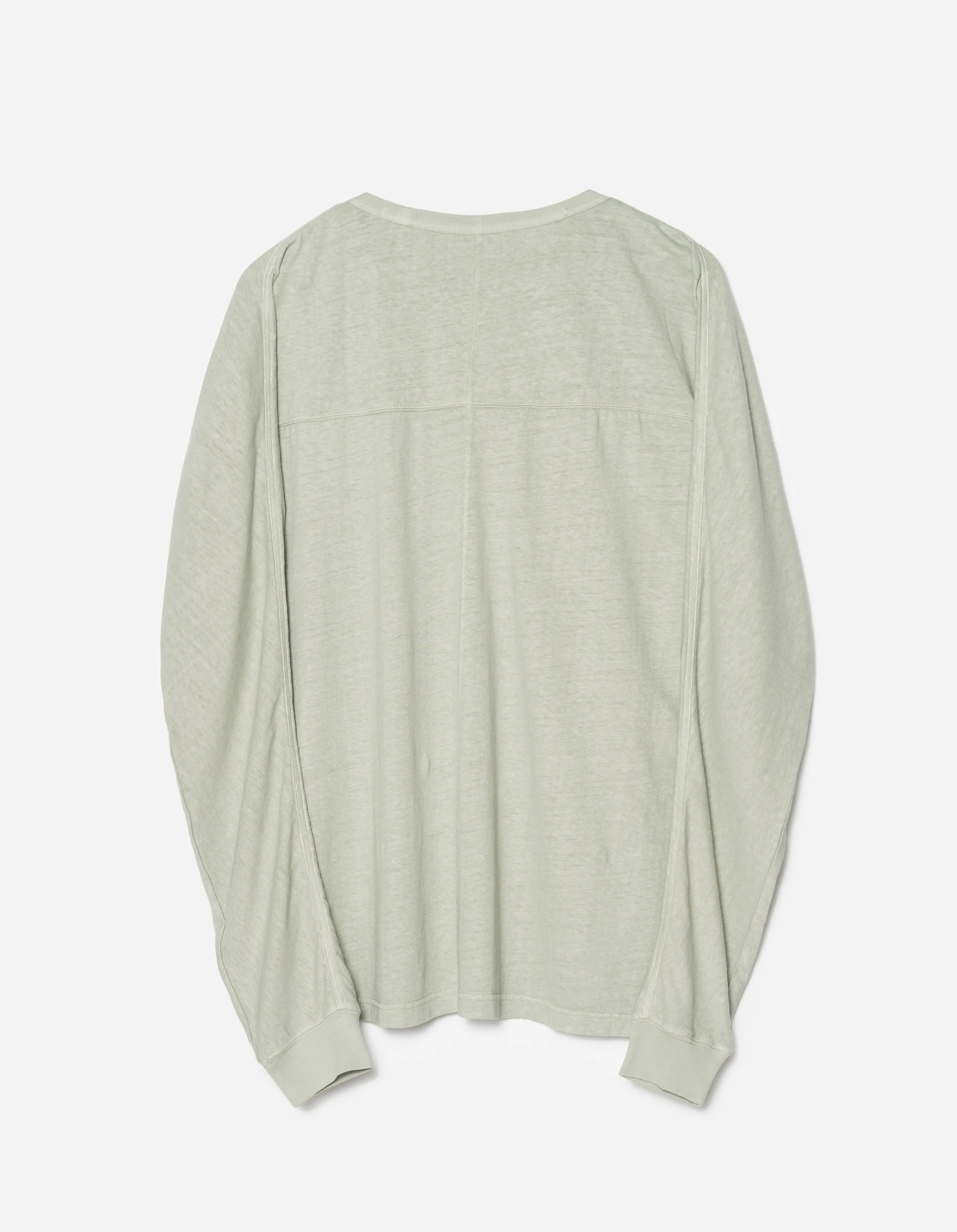 5245 Hemp Cross Oversized L/S T-Shirt Sage