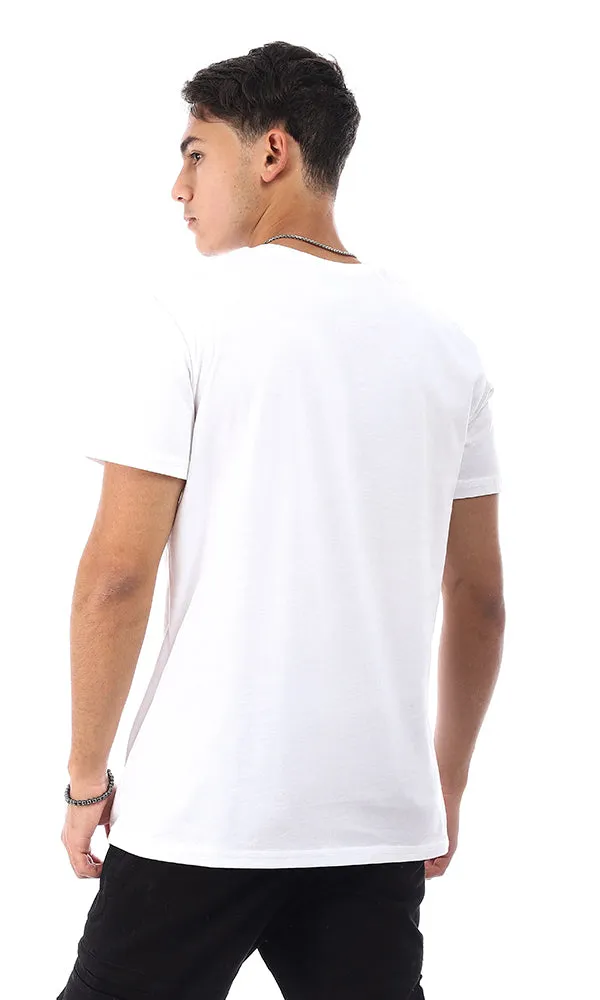 95059 Cotton Half Sleeves Round T-Shirt