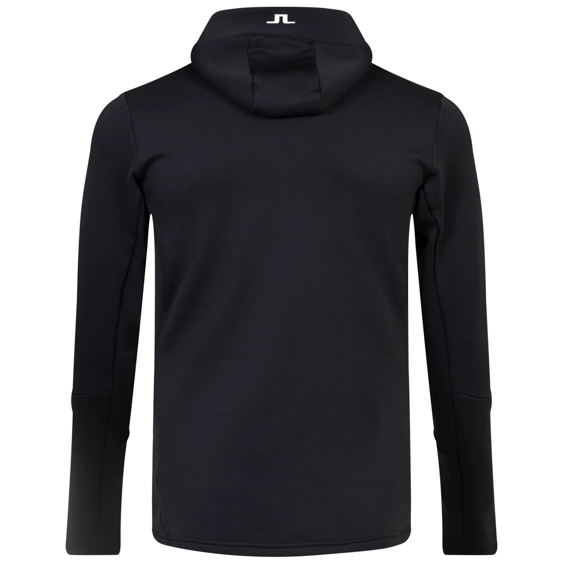 Aerial Quarter Zip Hoodie Black - AW23