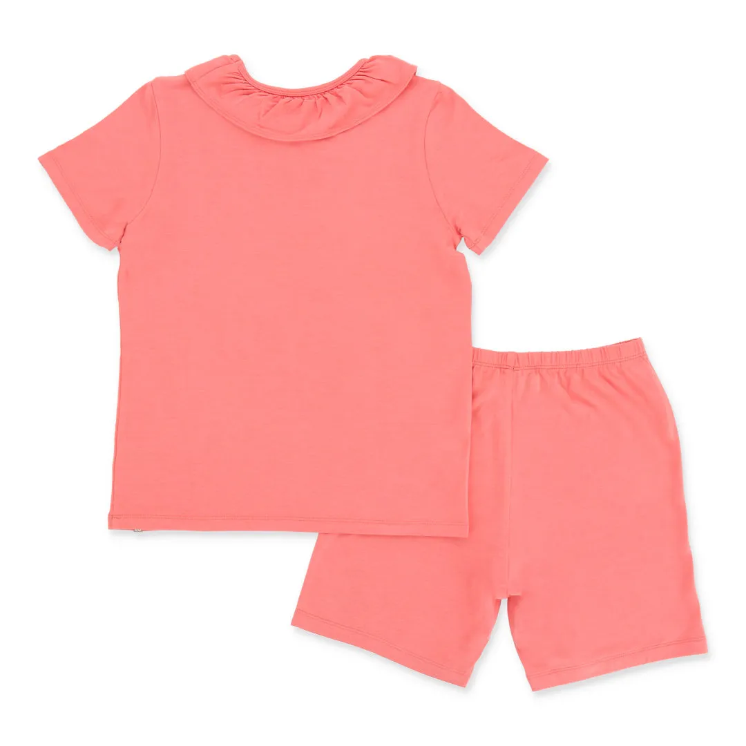 An Adventure Bamboo Kid Girls Tee Set (Red)