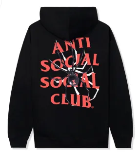 Anti Social Social Club Bitter Pullover Hoodie-Black