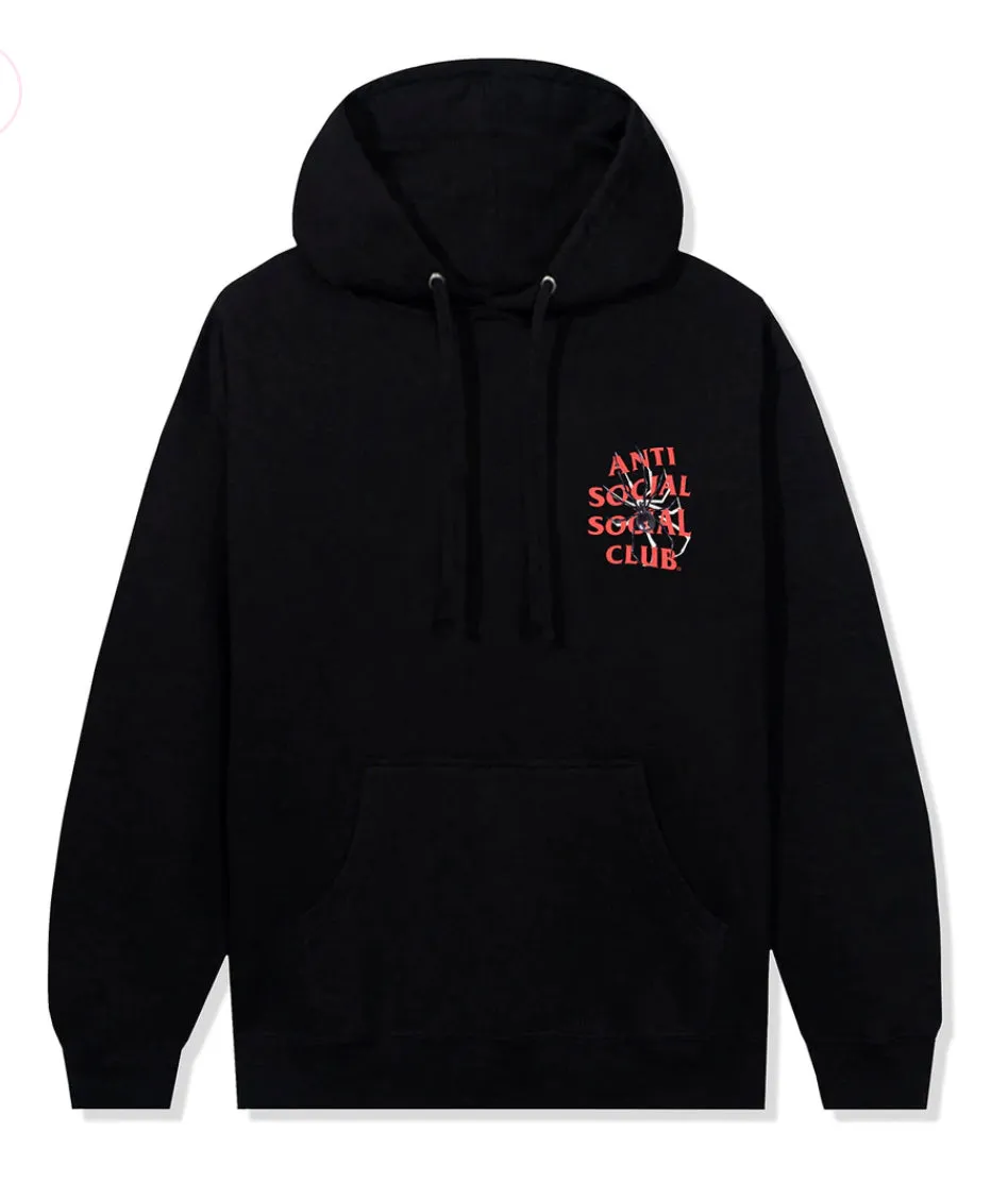 Anti Social Social Club Bitter Pullover Hoodie-Black