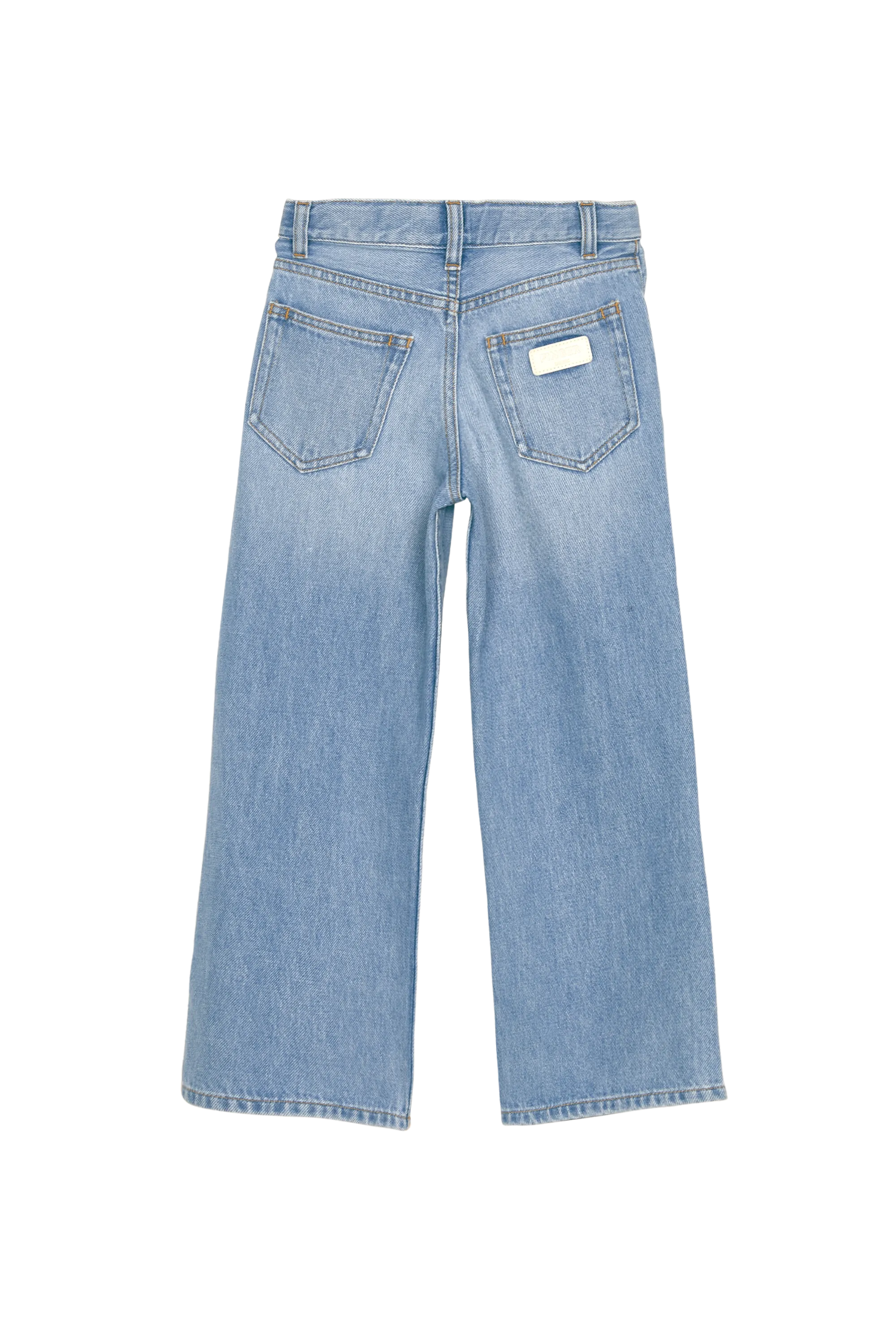 APRIL Bleached Blue - Wide Loose Fit Jeans