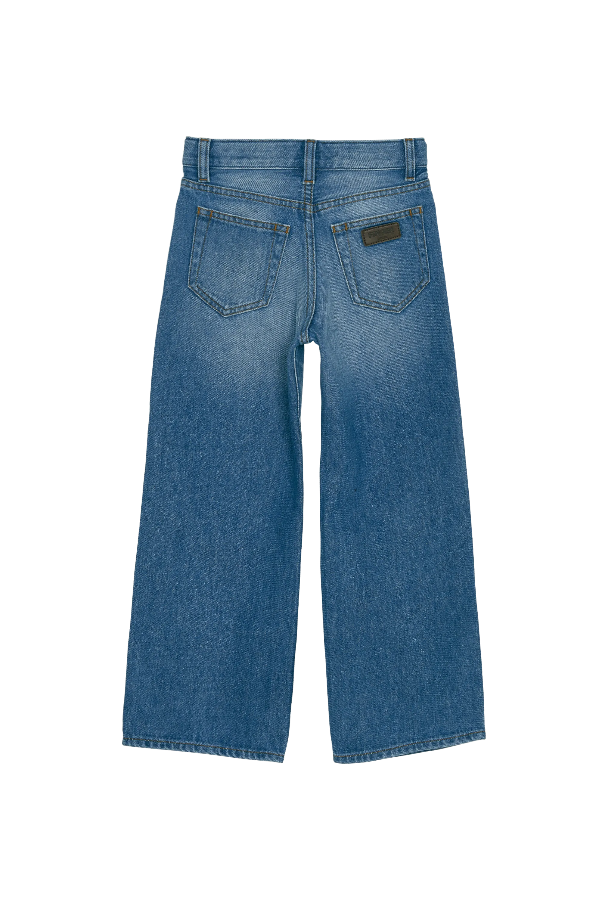 APRIL Dirty Blue - Wide Loose Fit Jeans