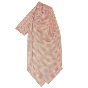 ASCOT TIE IN ORANGE SILK