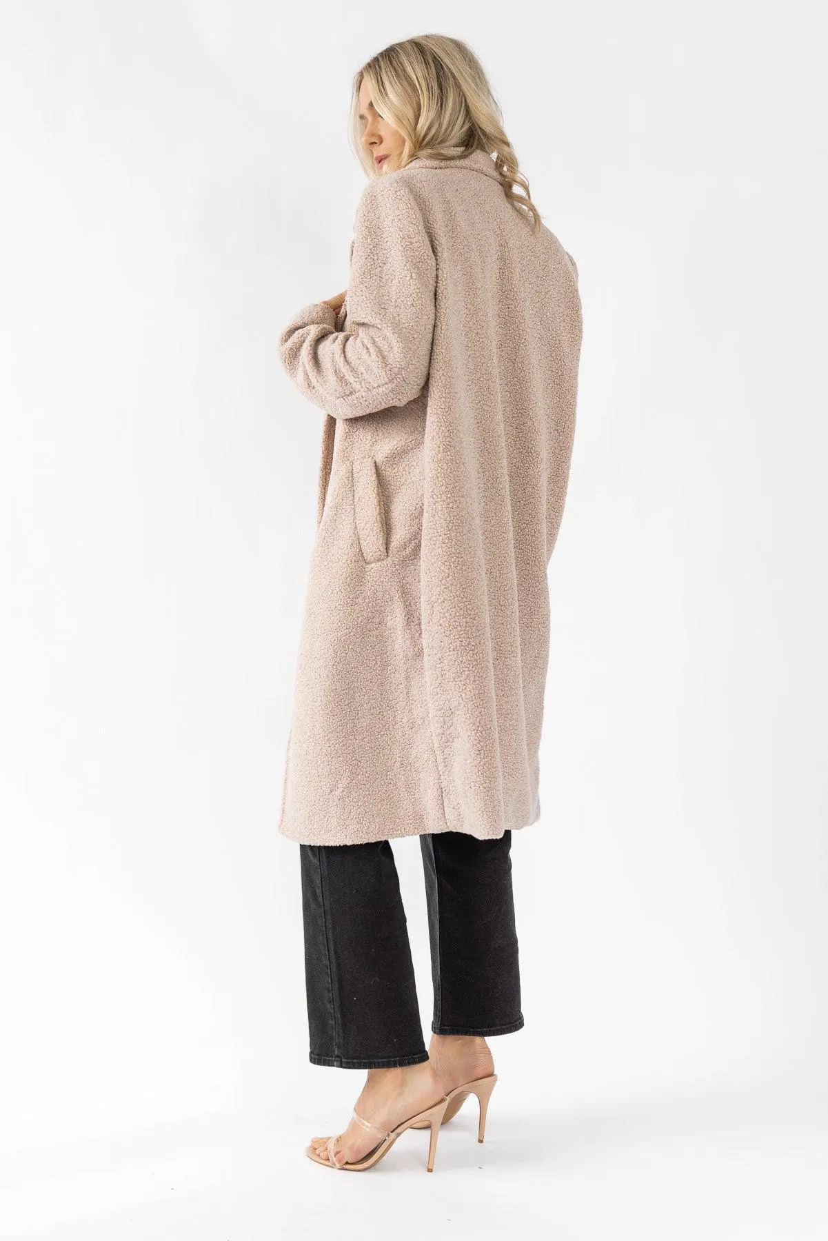 Autumn Embrace Sherpa Coat - Final Sale