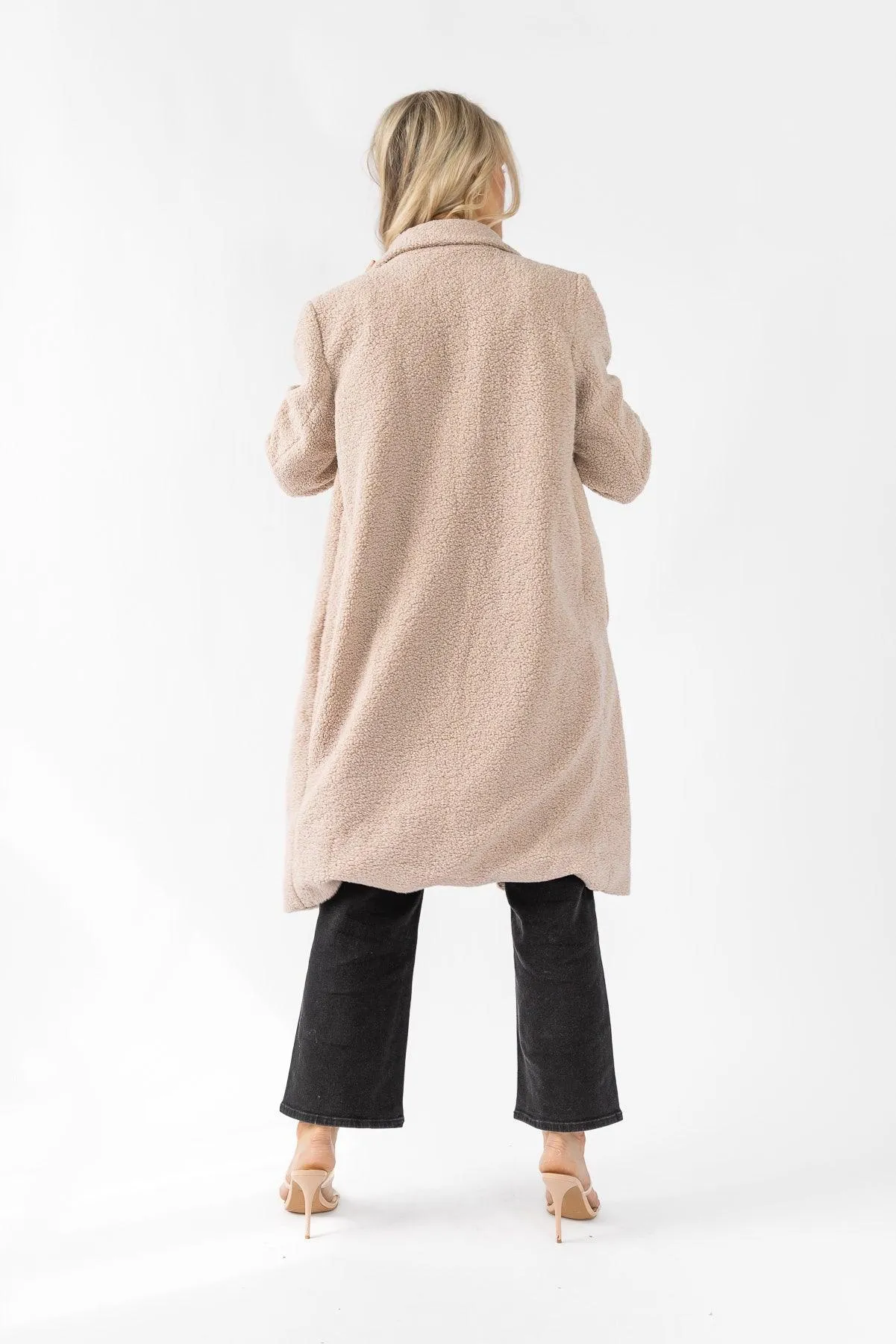 Autumn Embrace Sherpa Coat - Final Sale