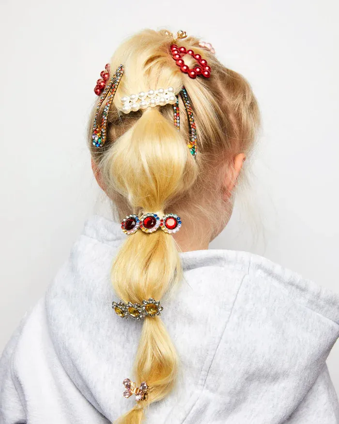 Ballet Recital Gem Hair Barrettes