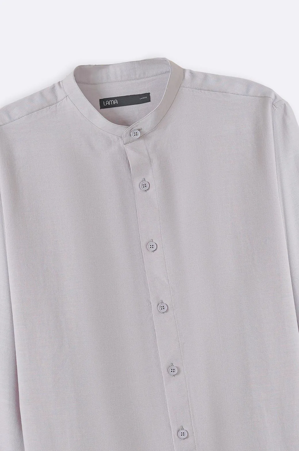 BAND COLLAR SHIRT