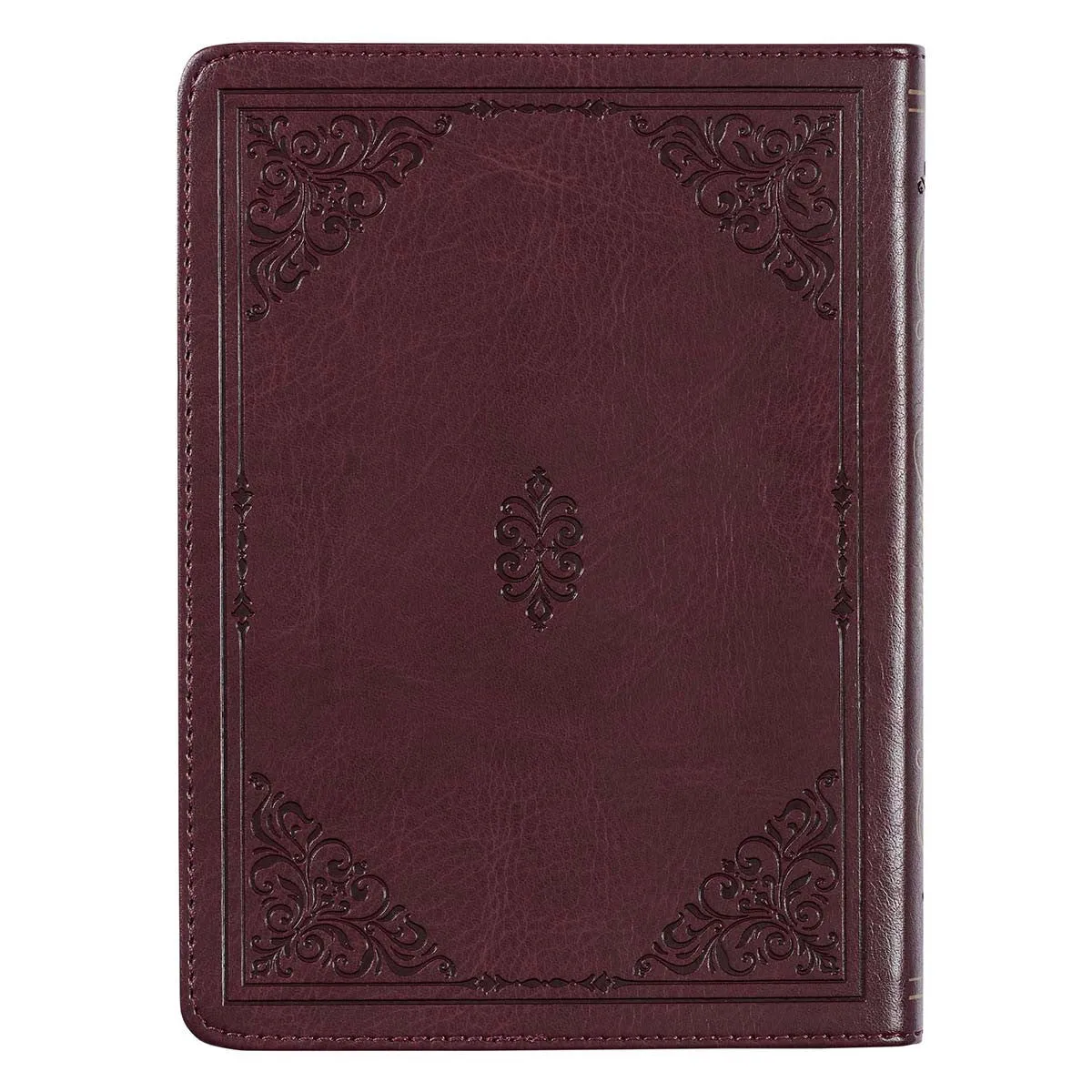 Be Still and Know Brown Handy-Sized Faux Leather Journal - Psalm 46:10