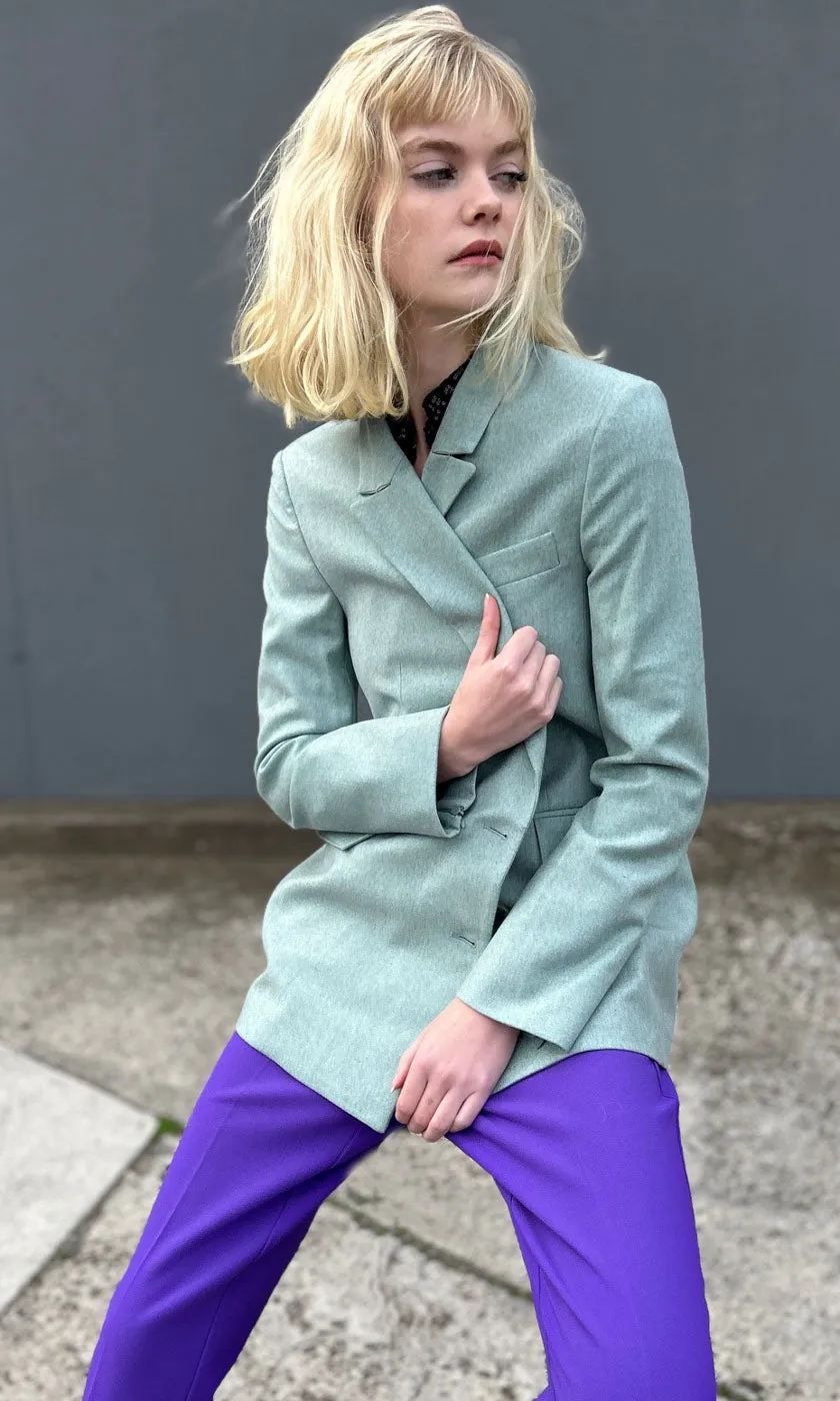 Beatrice B Mint Jacket