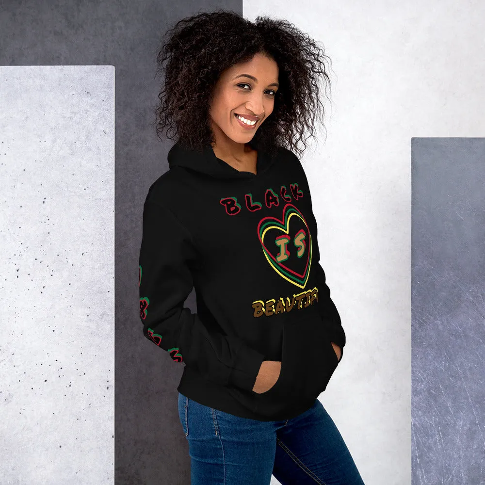 Black Is Beautiful Unisex Adult Hoodie