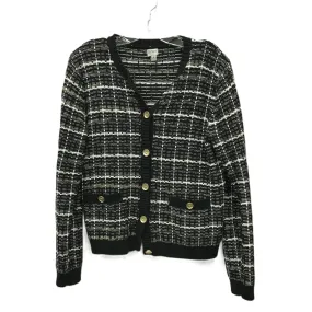 Black Sweater Cardigan By J. Crew, Size: M