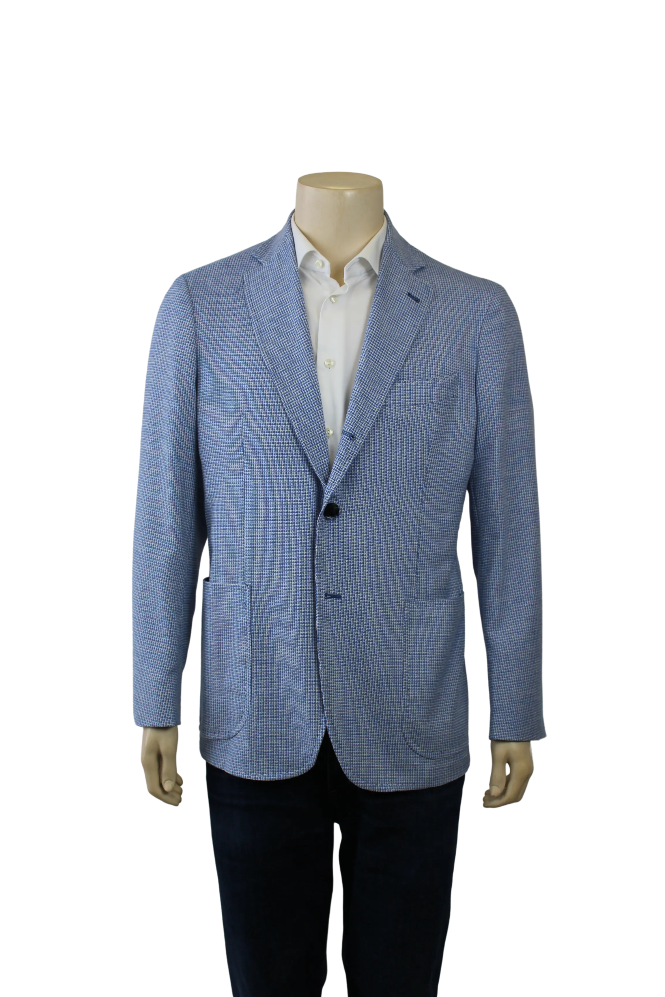 Blue Mini Box Sport Coat