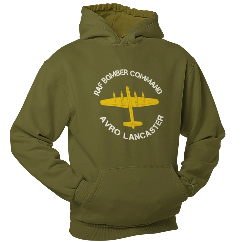 Bomber Command Lancaster Aircraft Hoodie