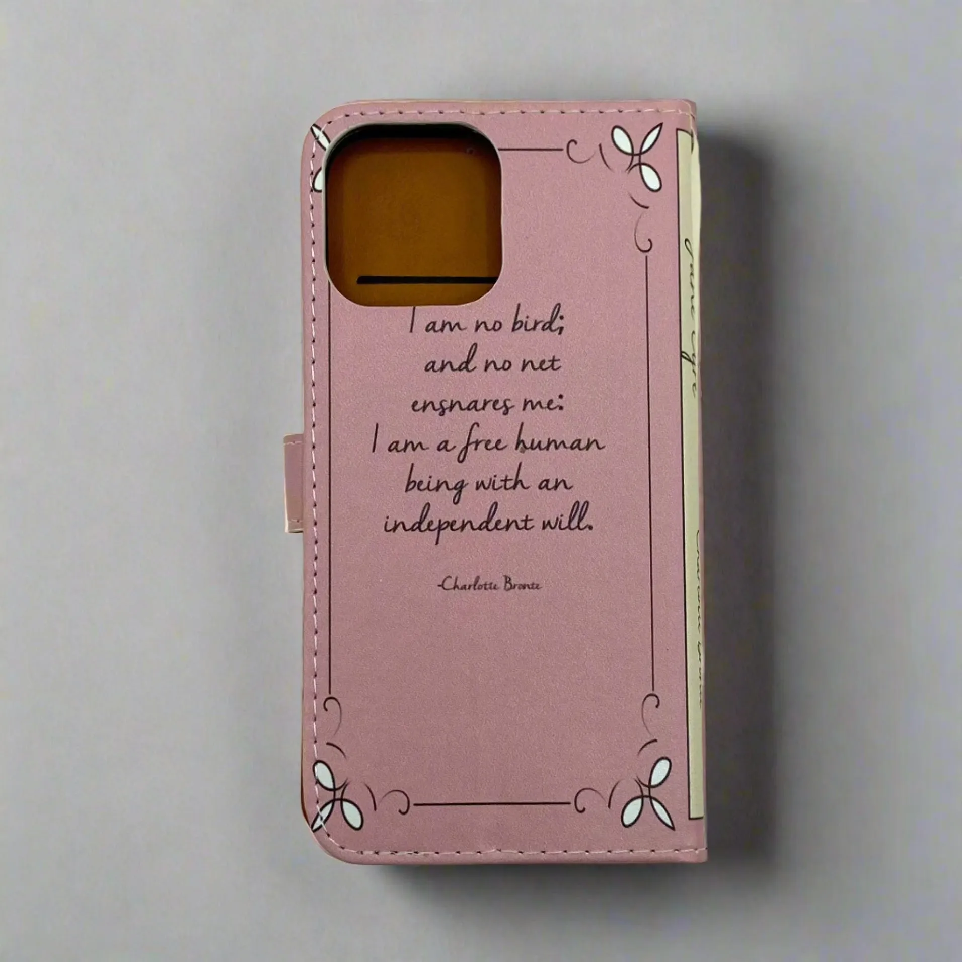 Book Phone Case (Jane Eyre, pink)