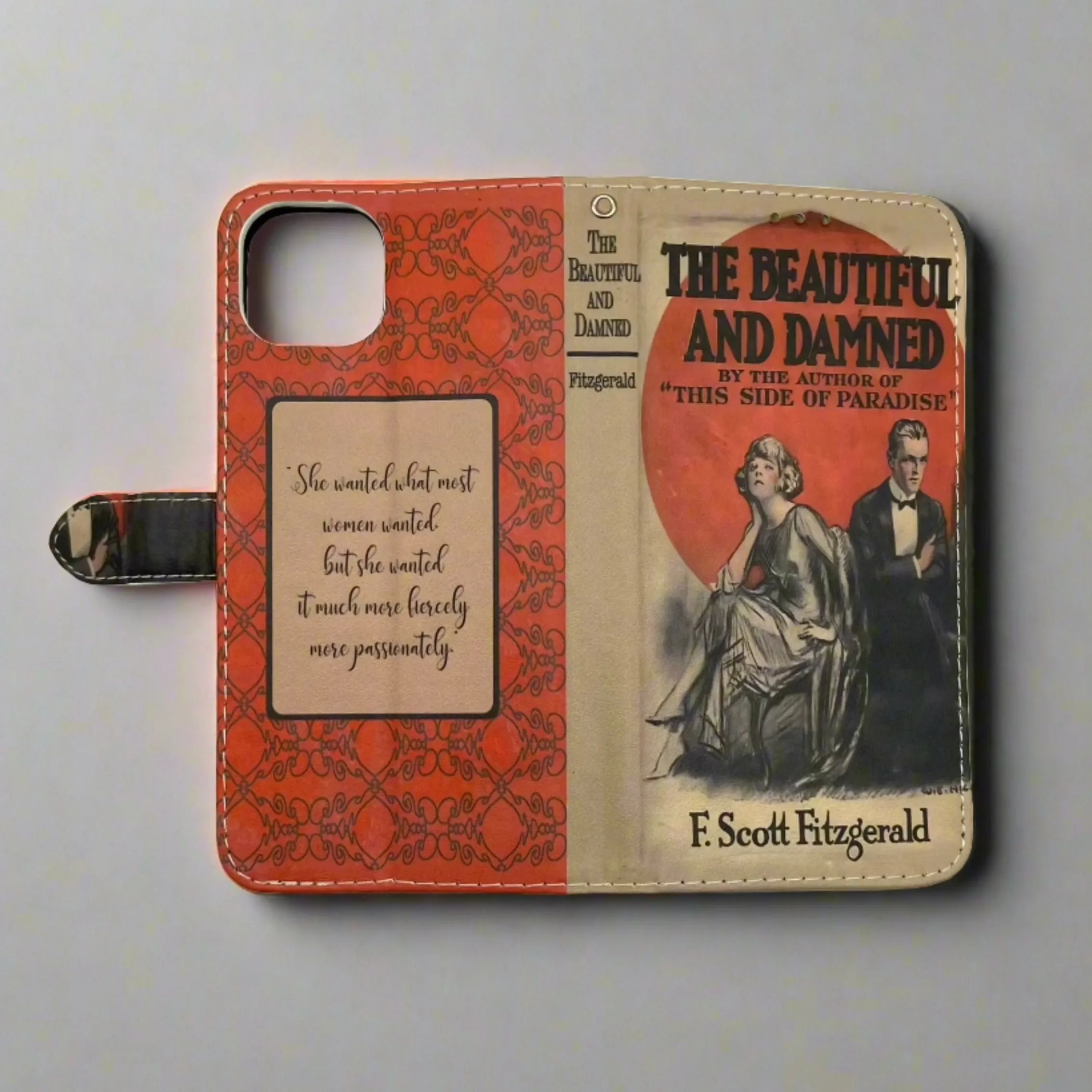 Book Phone Case (The Beautiful and Damned)