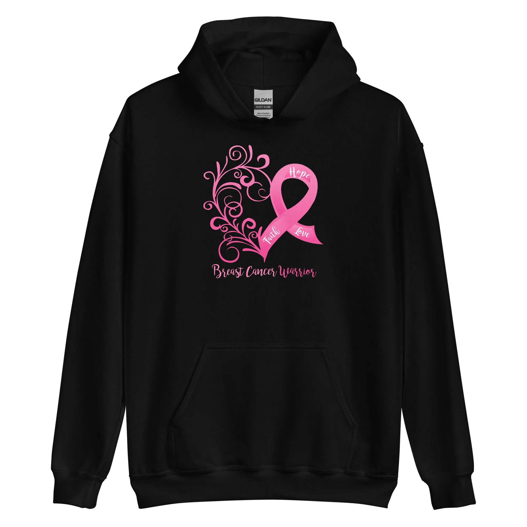 Breast Cancer "Warrior" Hoodie (Several Colors Available)