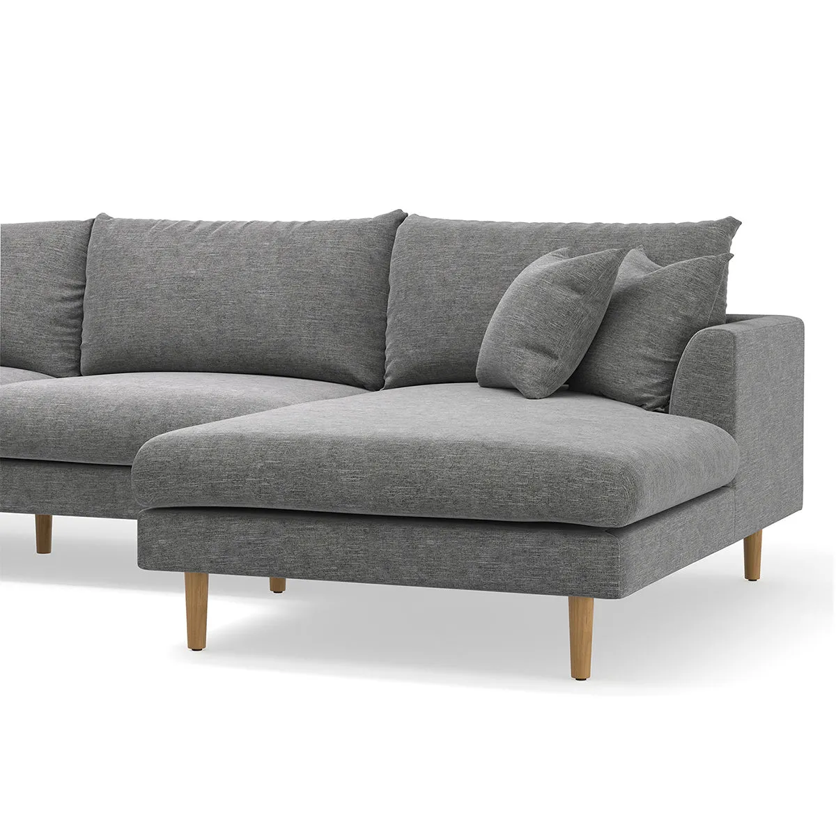 Byron Fabric Modular Sofa & Right Hand Chaise