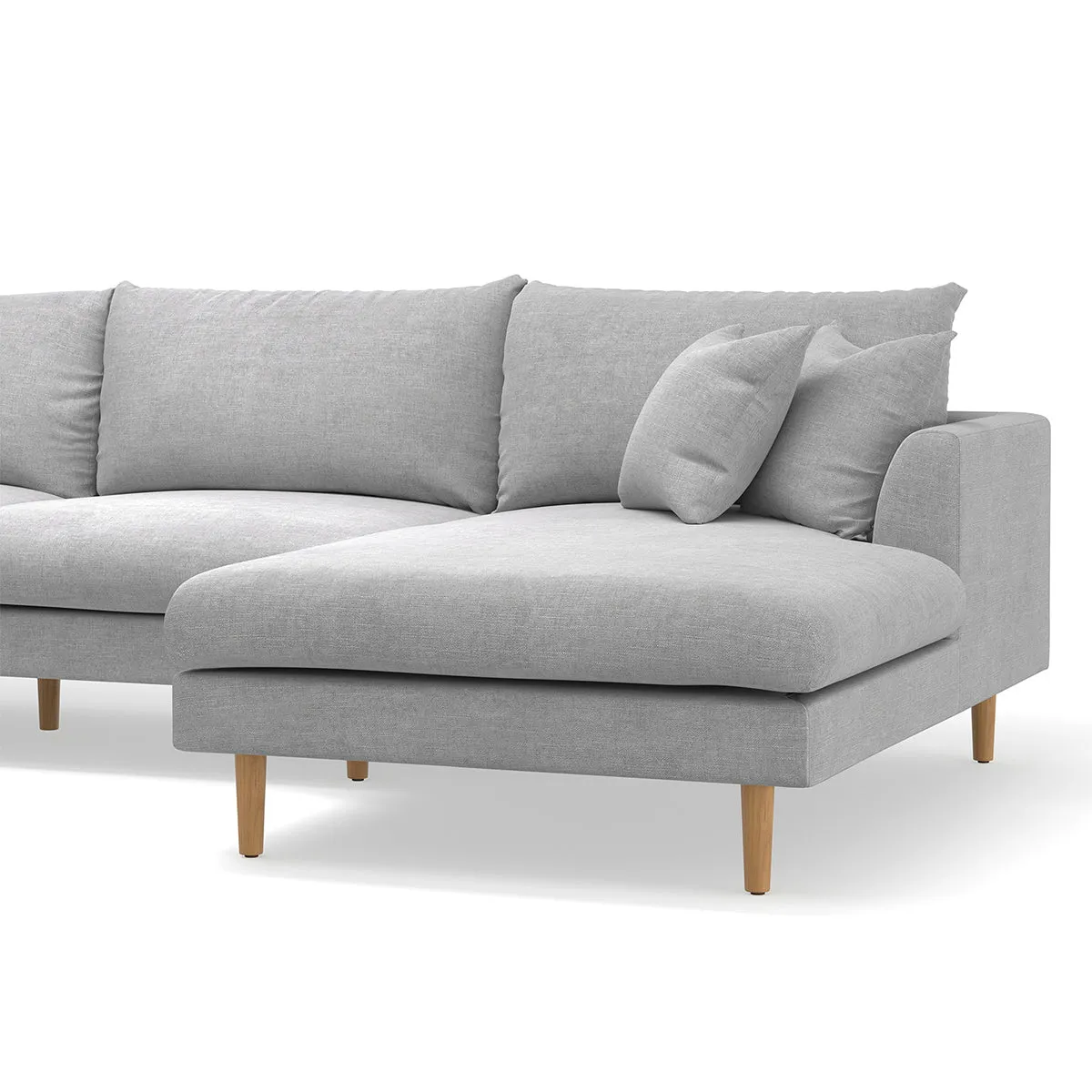 Byron Fabric Modular Sofa & Right Hand Chaise