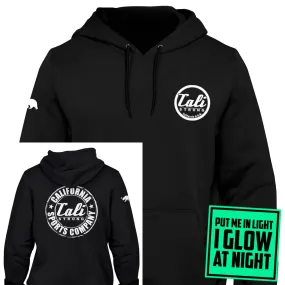 CALI Strong Classic Glow in the Dark Black Hoodie Sweatshirt