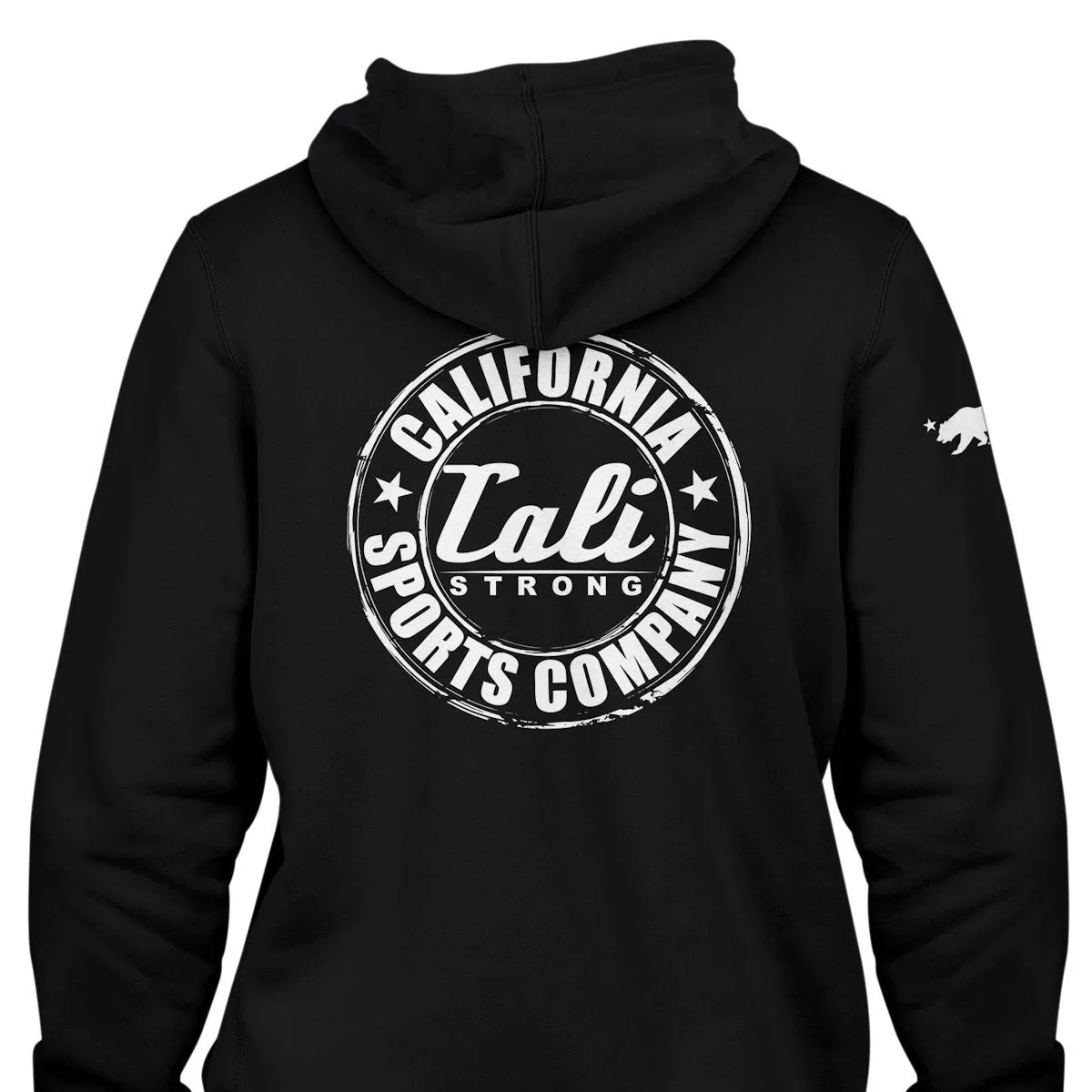 CALI Strong Classic Glow in the Dark Black Hoodie Sweatshirt