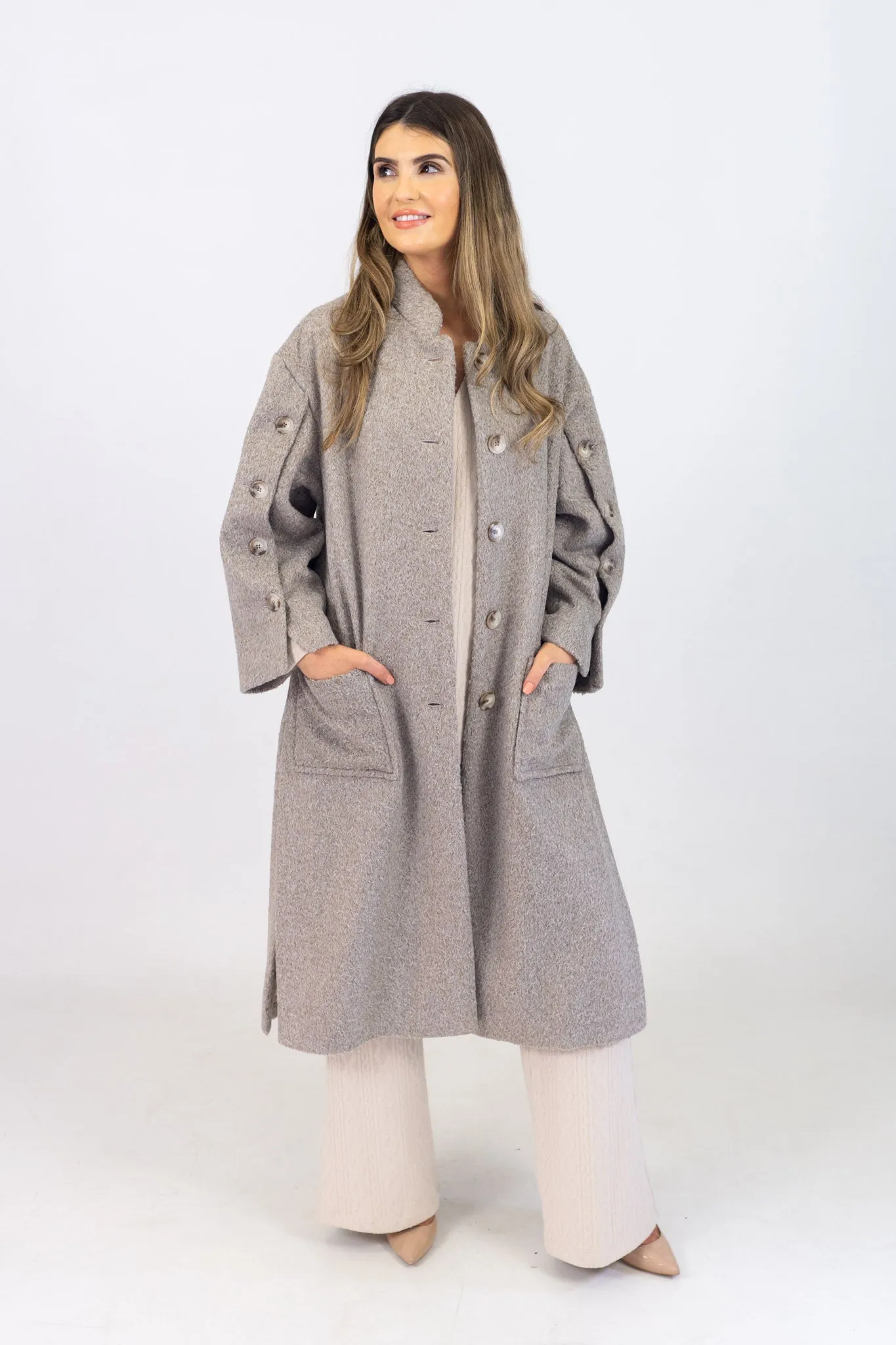 Camelot Long Woven Coat