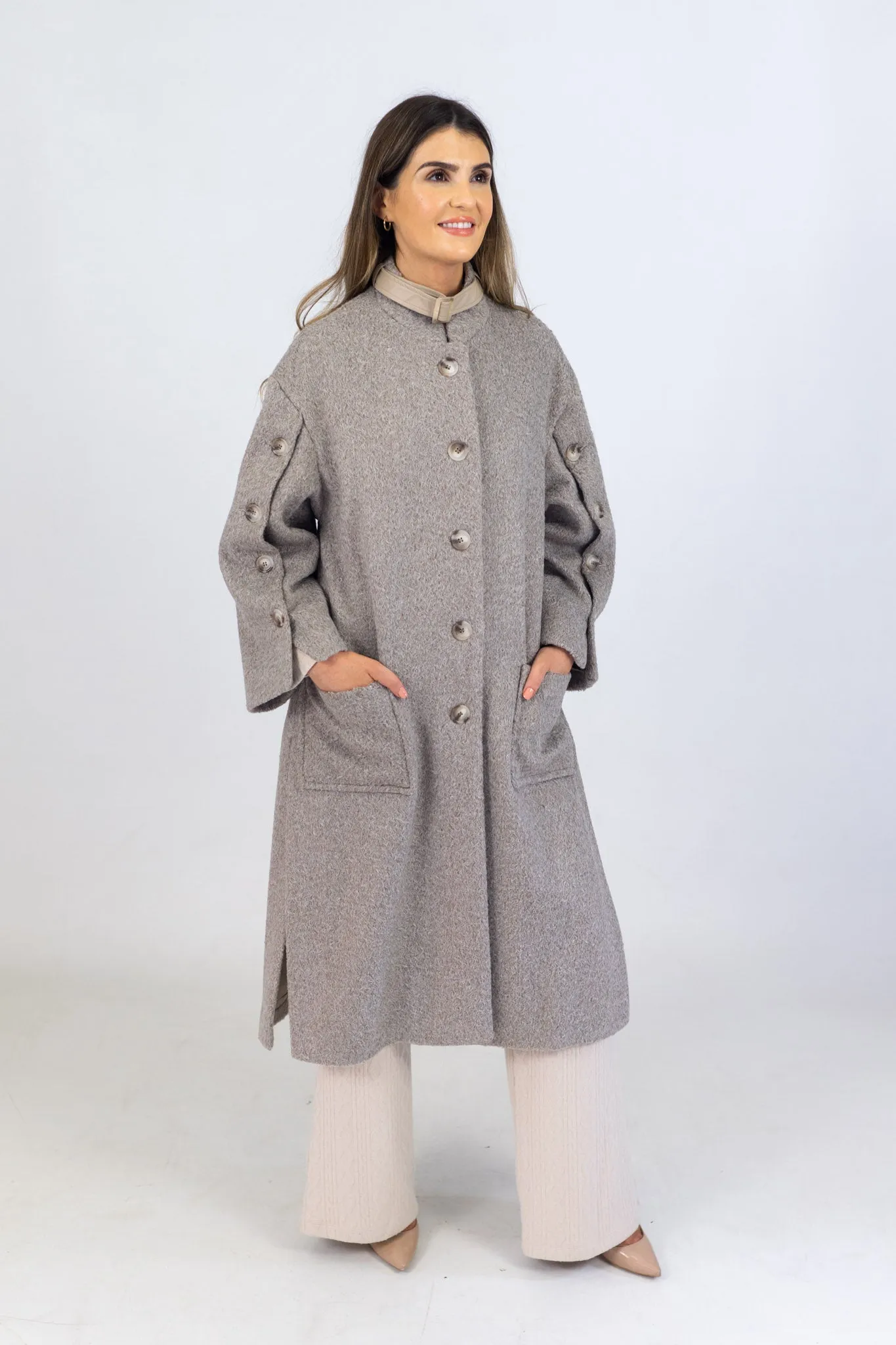 Camelot Long Woven Coat