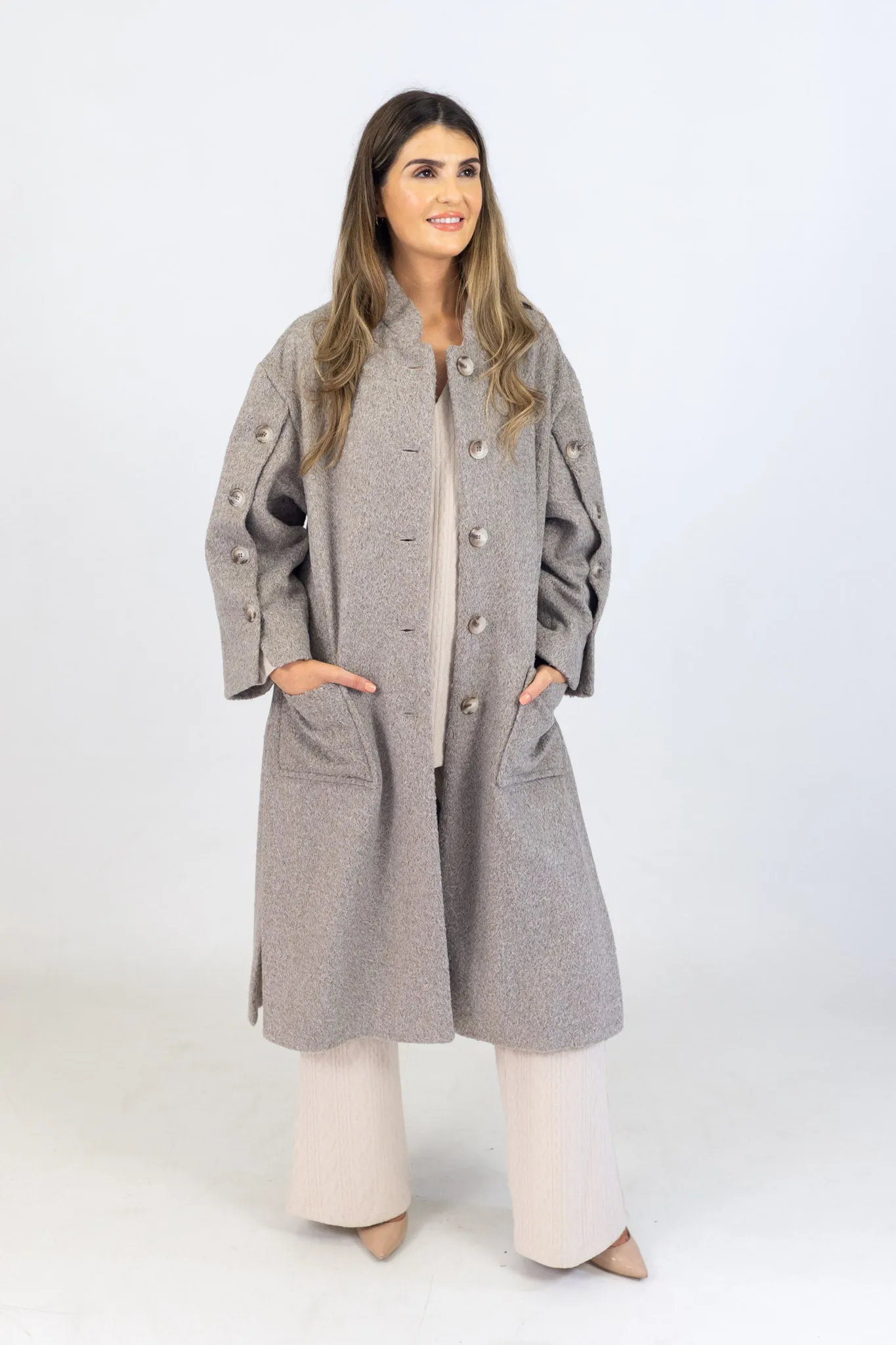 Camelot Long Woven Coat