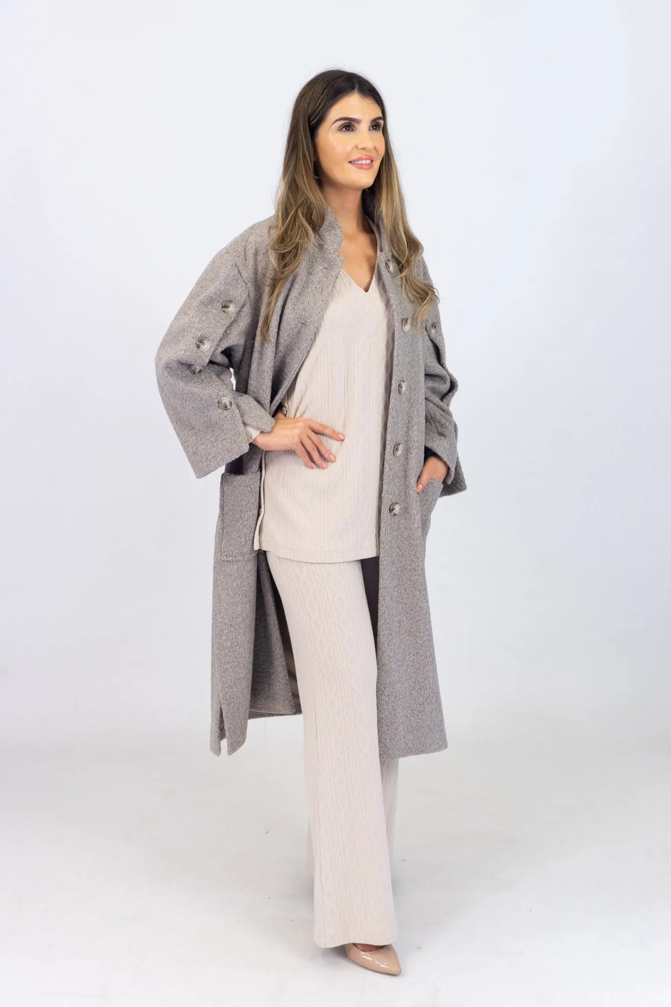 Camelot Long Woven Coat