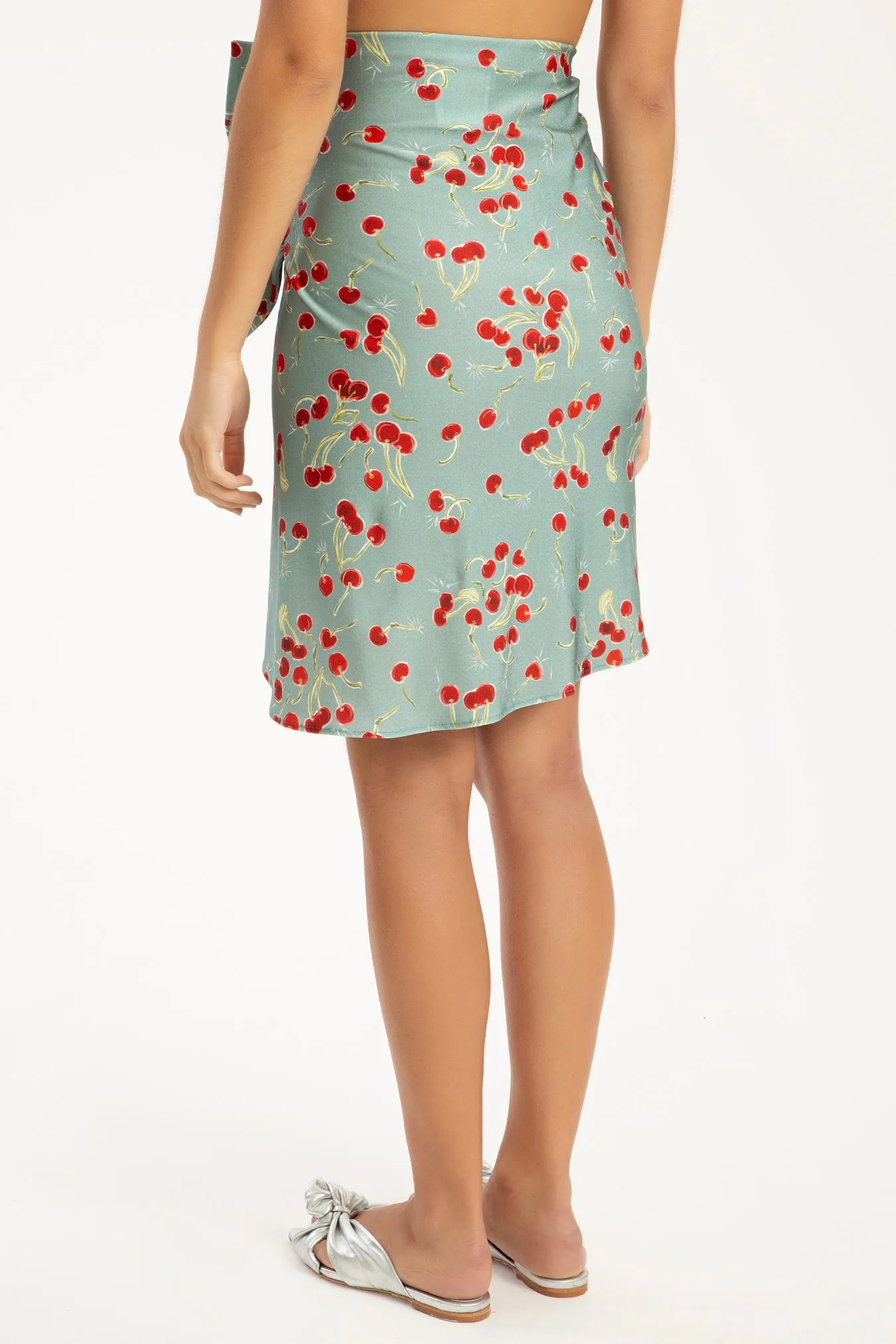 Cherry Bomb Ruffled Skirt