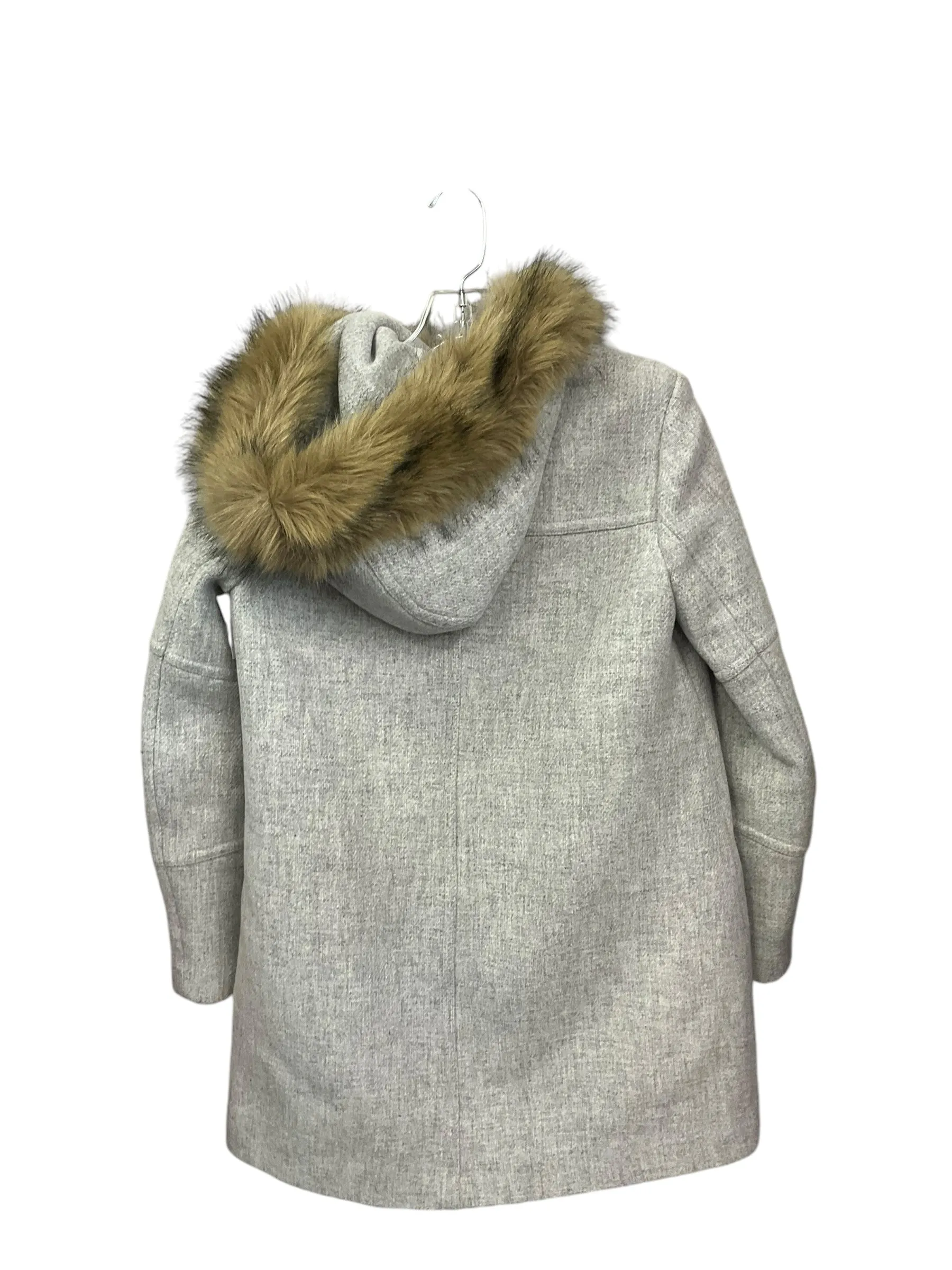 Coat Parka By J. Crew In Grey, Size: S