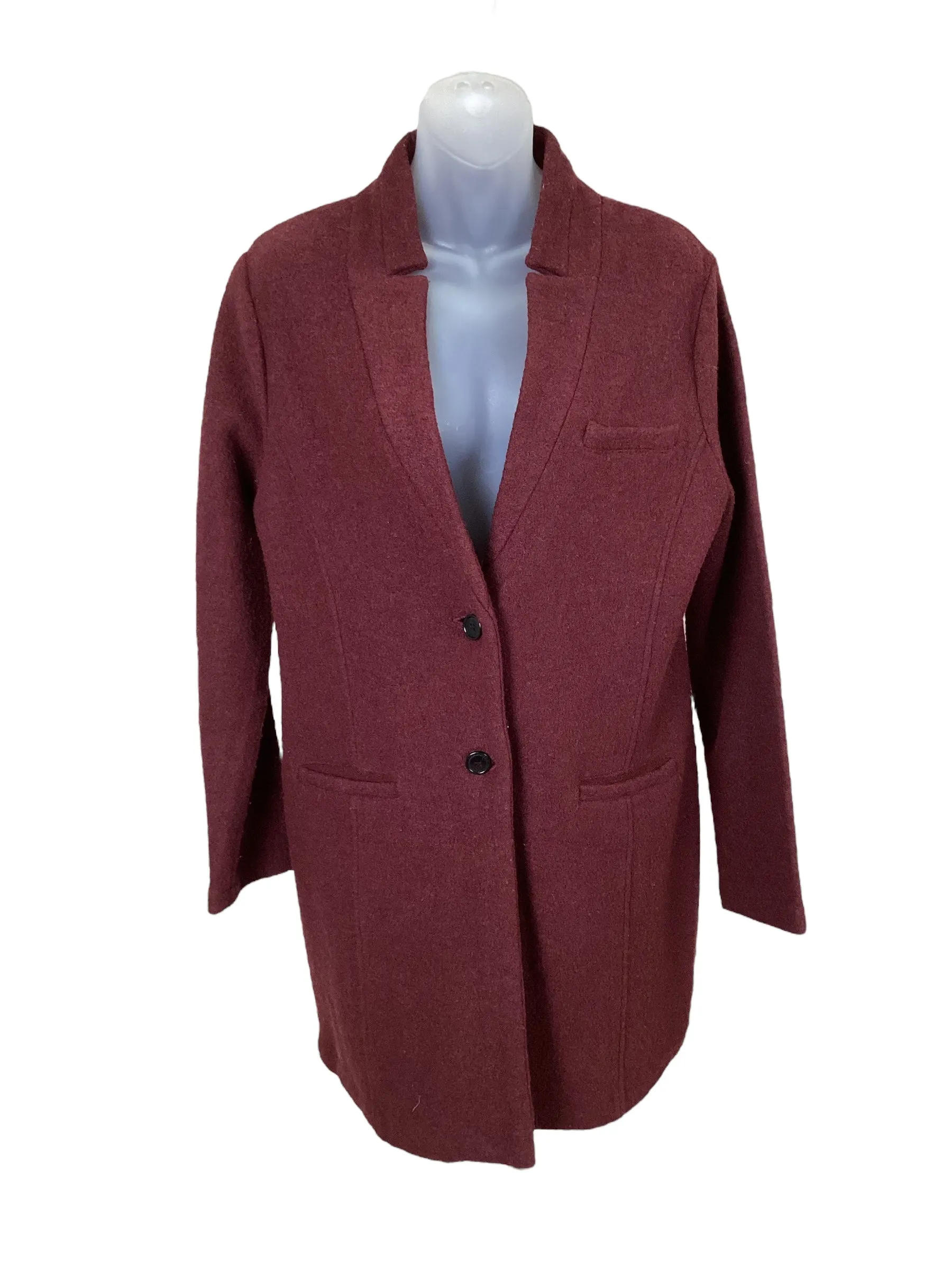 Coat Wool By Adrienne Vittadini  Size: M