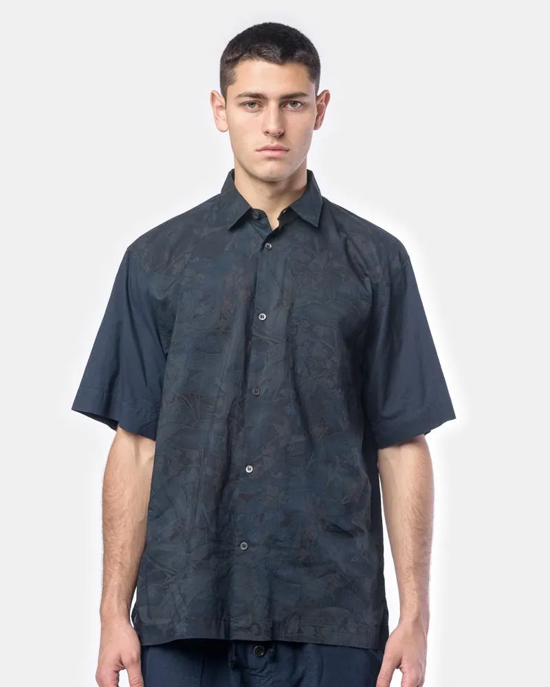 Cohen Tris Shirt in Navy